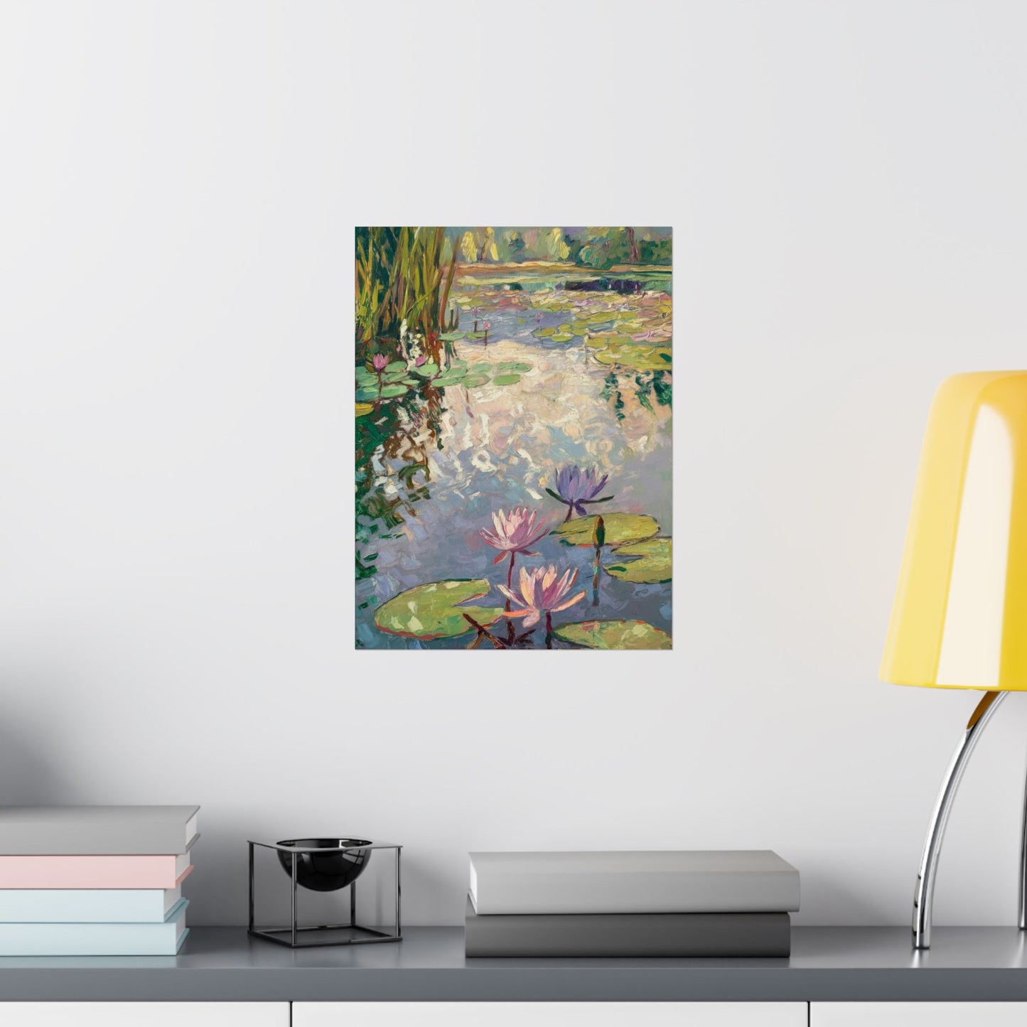 Lámina floral, decoración botánica para pared, elegante detalle para el hogar, inspiración natural, regalo para ella, decoración para amantes del arte, impresionismo
