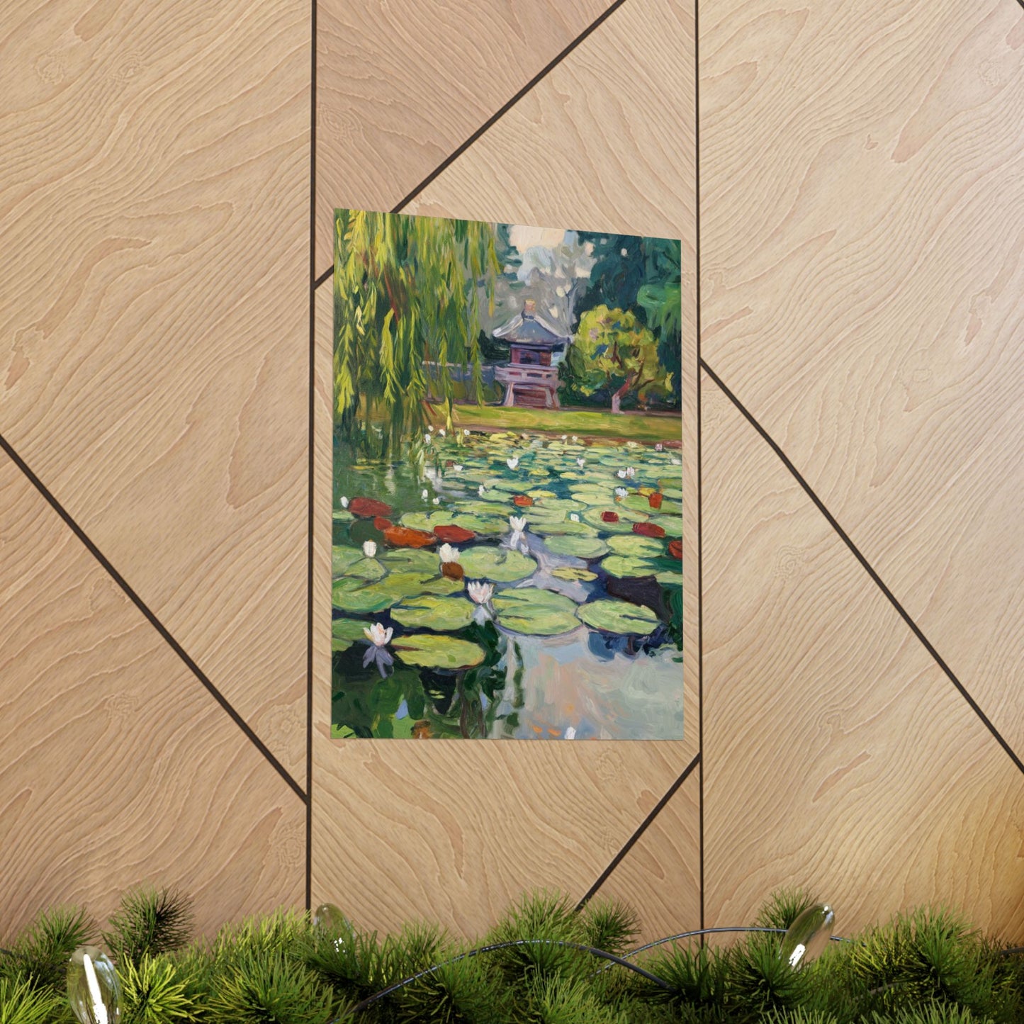 Lámina floral, decoración botánica para pared, elegante detalle para el hogar, inspiración natural, regalo para ella, decoración para amantes del arte, impresionismo
