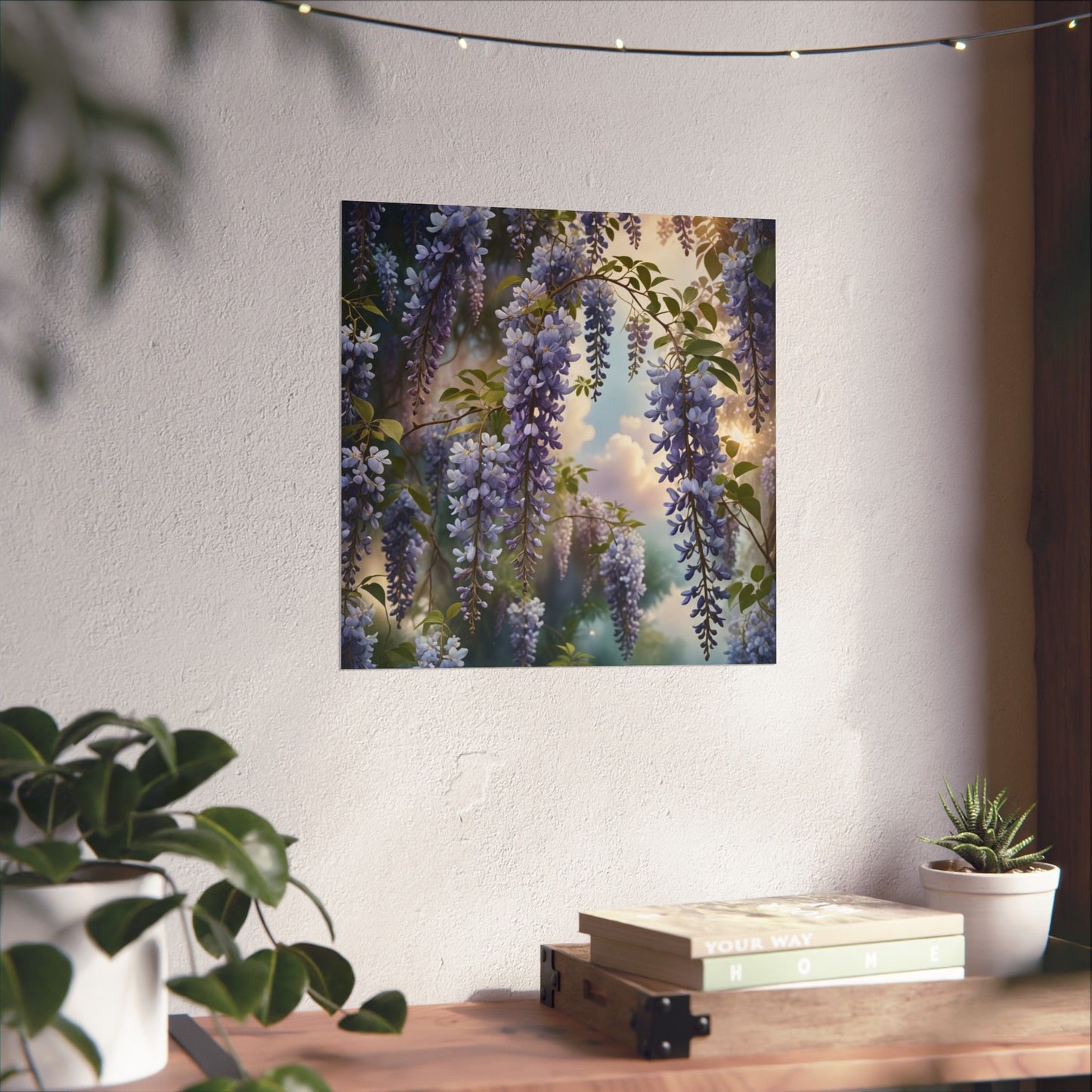 Digital download Botanical Posters Wisteria