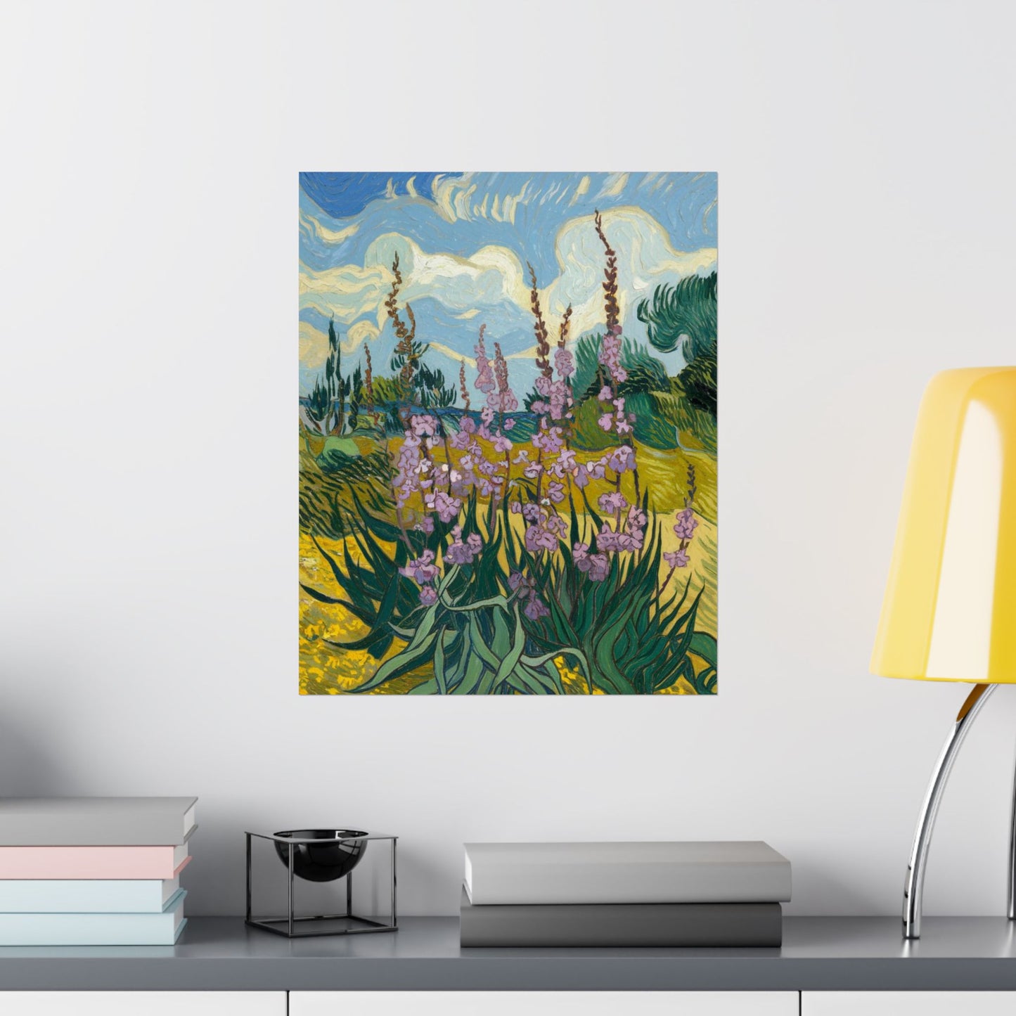 Impression d'art floral, décoration murale botanique, décoration d'intérieur élégante, inspiration nature, cadeau pour elle, décoration pour amateurs d'art, impressionnisme