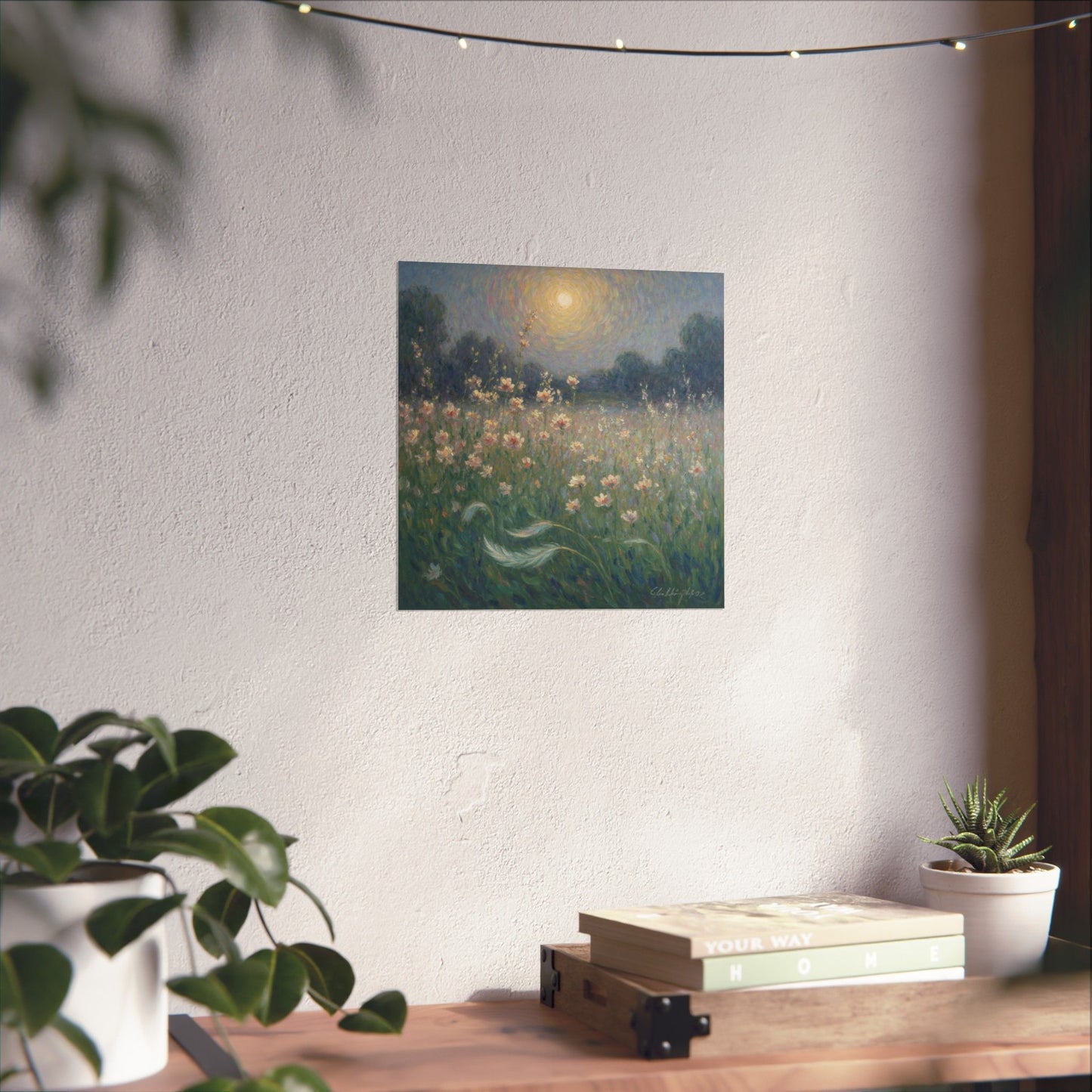 Digital download Impressionism Wildflowers Poster