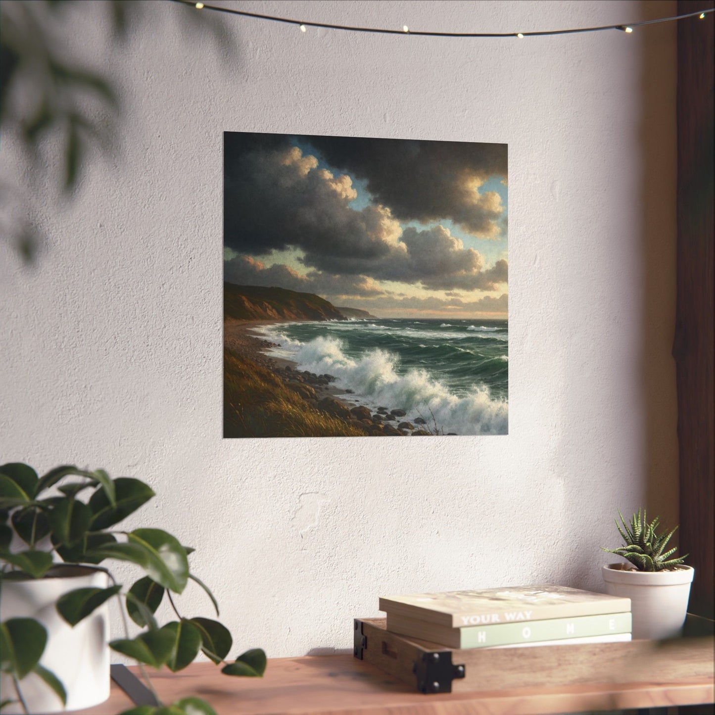 Ocean Waves Poster