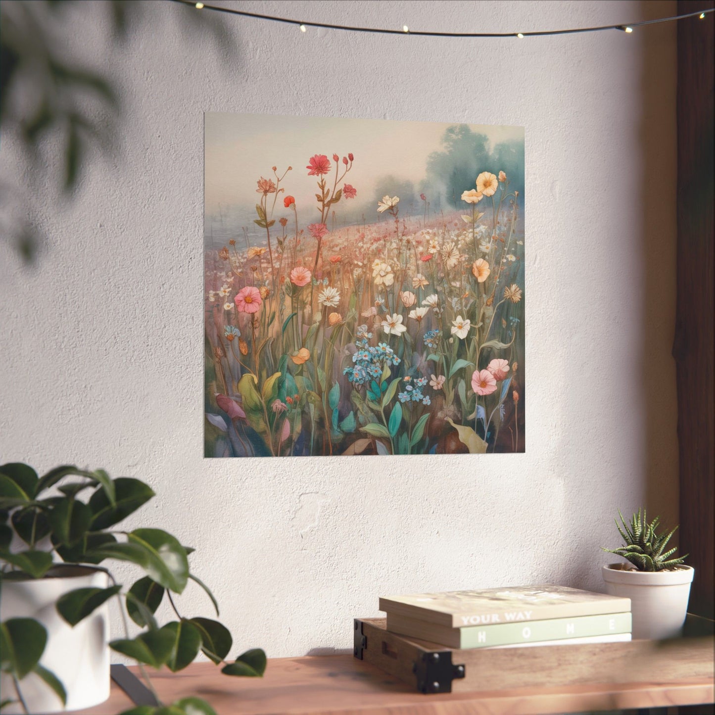 Pósteres con impresiones artísticas florales, decoración de pared mate, decoración bohemia, arte de pared floral, regalo para amantes de las flores, decoración inspirada en la naturaleza.