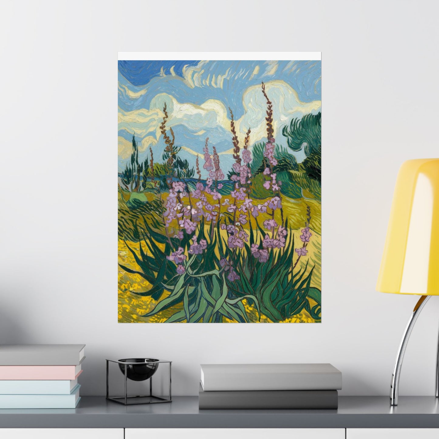 Impression d'art floral, décoration murale botanique, décoration d'intérieur élégante, inspiration nature, cadeau pour elle, décoration pour amateurs d'art, impressionnisme