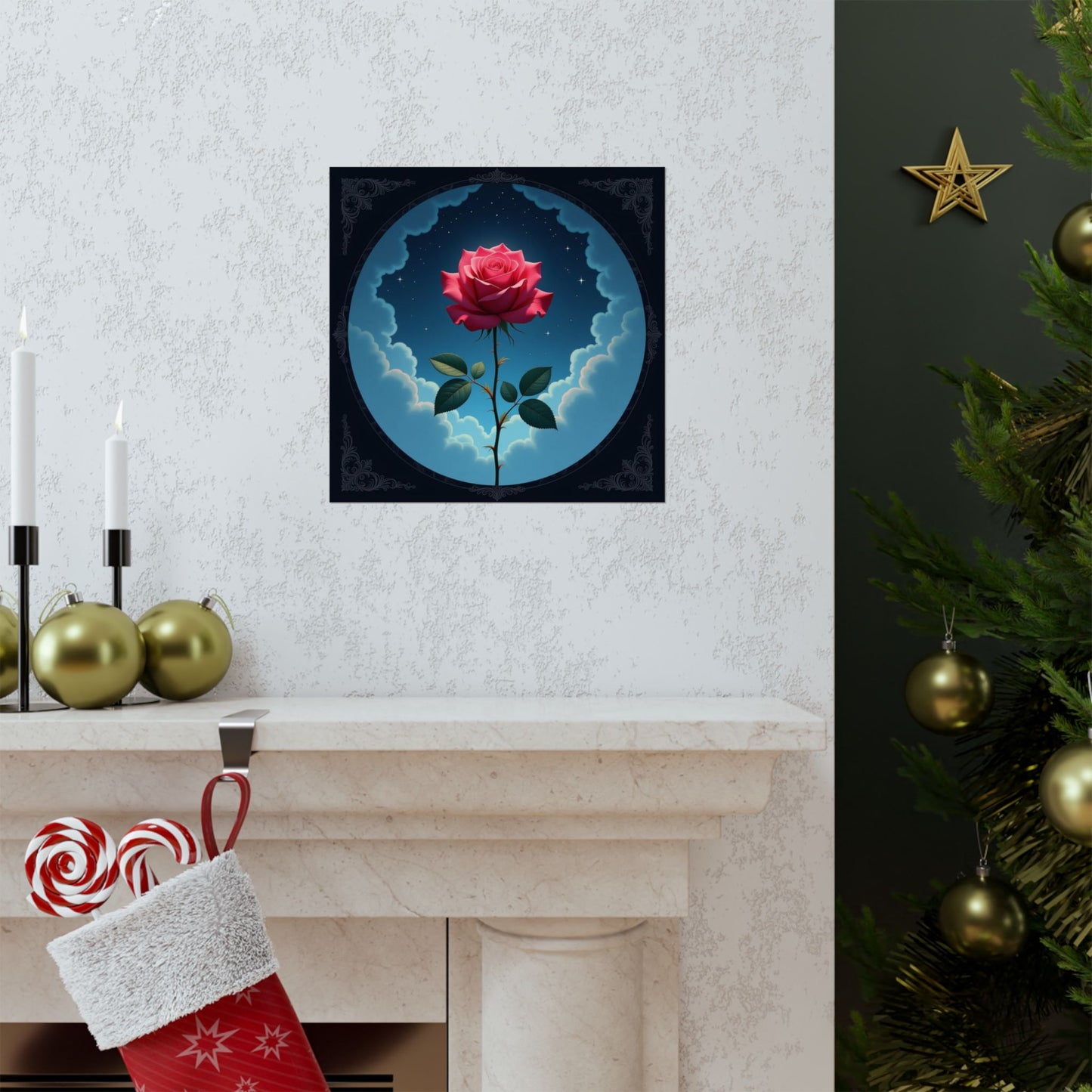 Rose Art Poster Print - Poster
