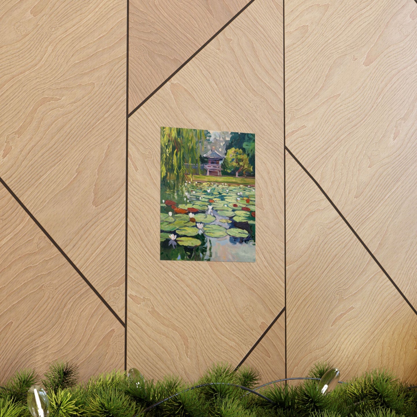 Lámina floral, decoración botánica para pared, elegante detalle para el hogar, inspiración natural, regalo para ella, decoración para amantes del arte, impresionismo