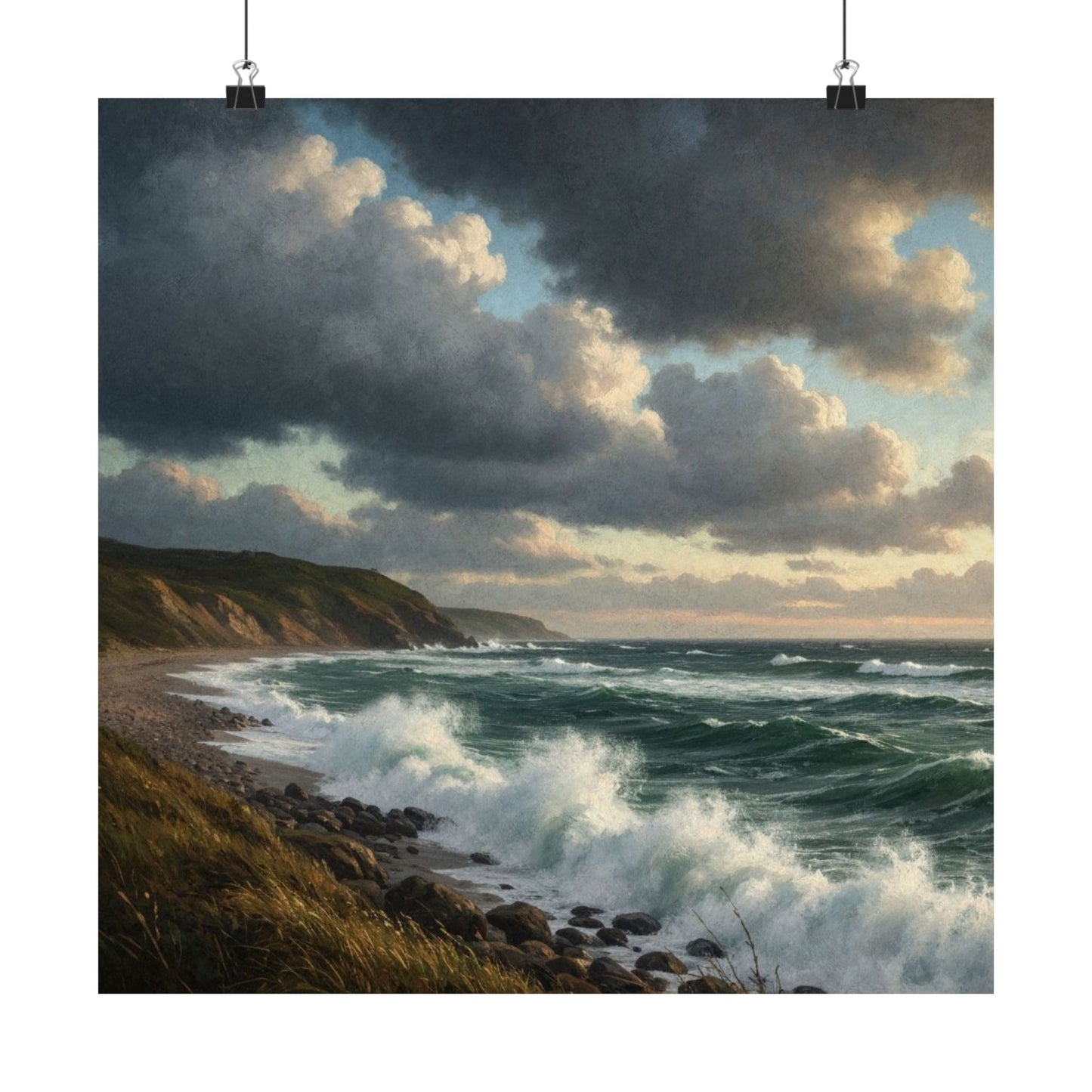 Ocean Waves Poster