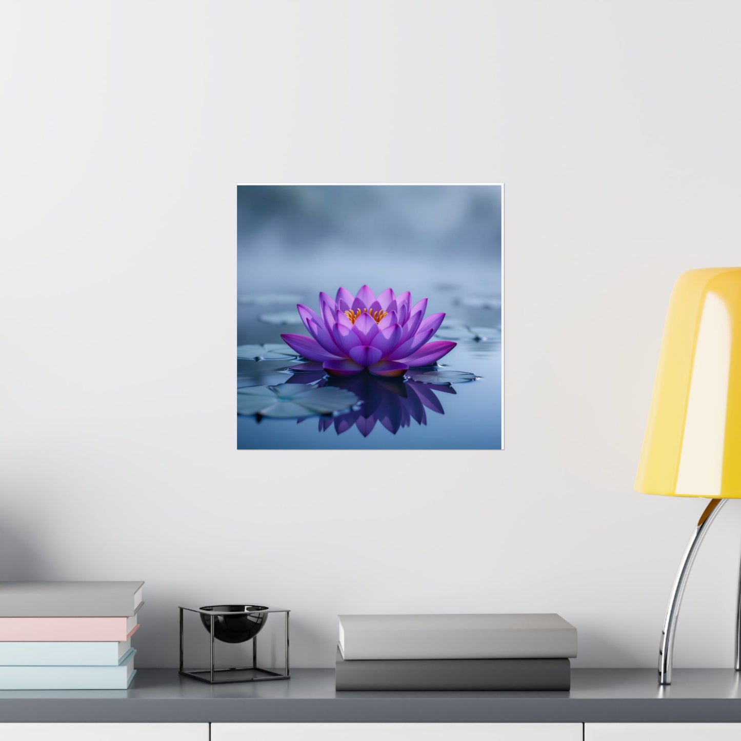 Póster Naturaleza Tranquila - Decoración floral para el hogar, arte mural, inspiración para la meditación, regalo para amantes de la naturaleza, decoración de oficina