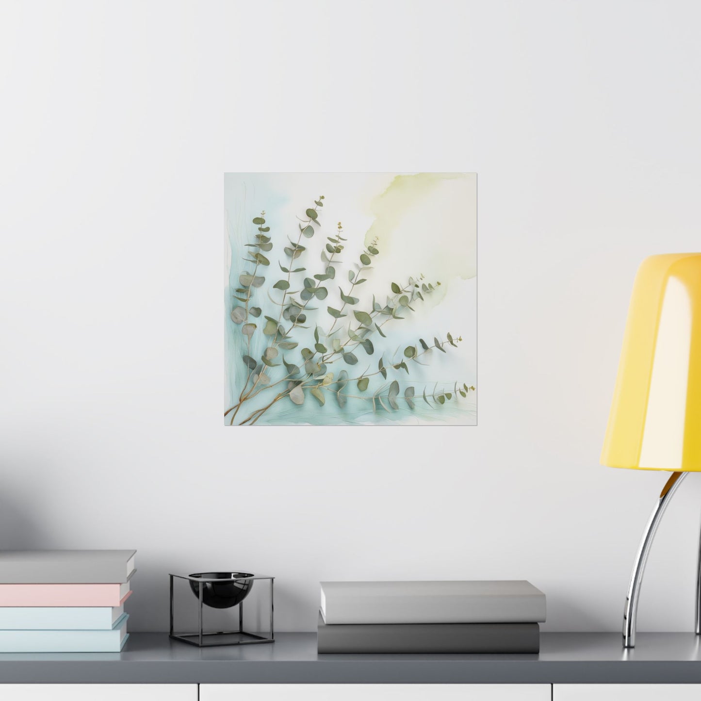 Affiches mates d'eucalyptus, art mural élégant, décoration intérieure, impressions inspirées de la nature, cadeaux pour les amoureux des plantes, décoration botanique