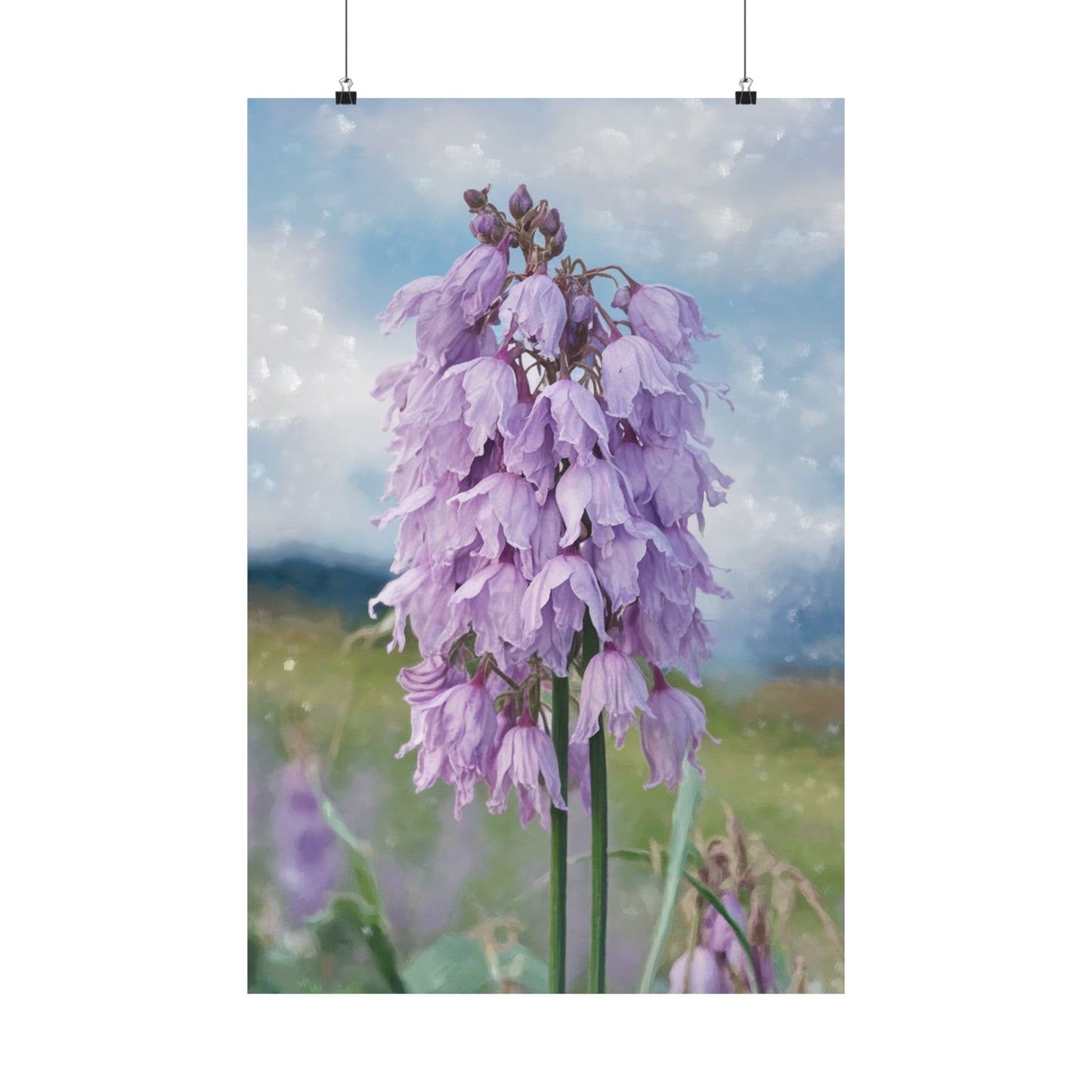 Láminas florales para pared, pósteres verticales mate, decoración del hogar, decoración floral, póster de naturaleza, regalo para amantes de la jardinería, arte para cada estación.