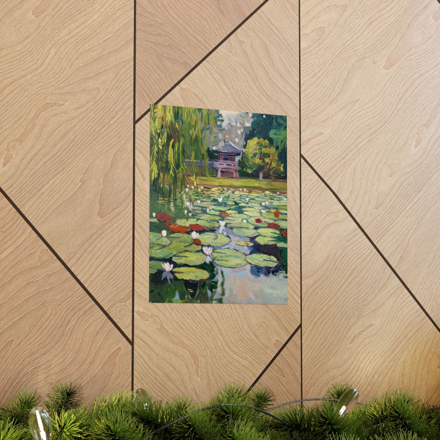 Lámina floral, decoración botánica para pared, elegante detalle para el hogar, inspiración natural, regalo para ella, decoración para amantes del arte, impresionismo