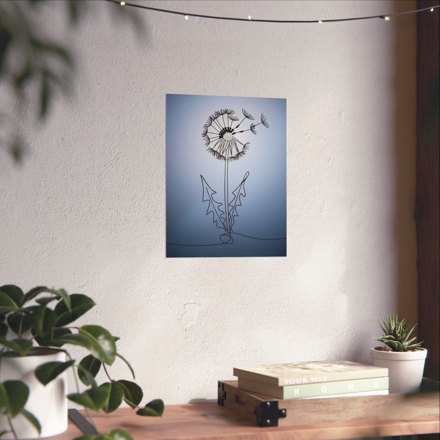 Vertical Poster Dandelion