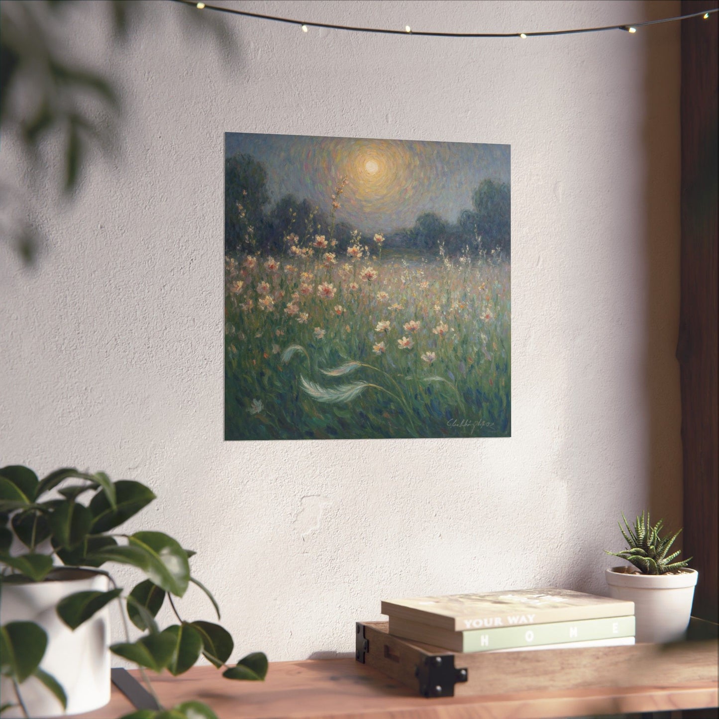 Digital download Impressionism Wildflowers Poster