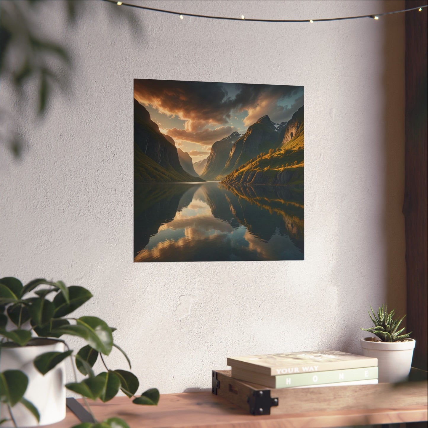 Posters - Landscape Norwegian Fjords