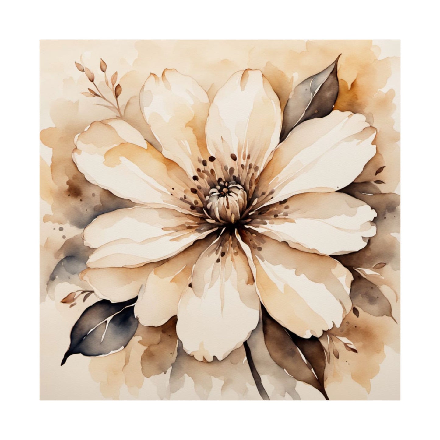 Descarga digital: Impresión de arte floral, decoración de pared mate, póster botánico moderno, arte estético para el hogar, arte de pared con flores, regalo para amantes de las flores.