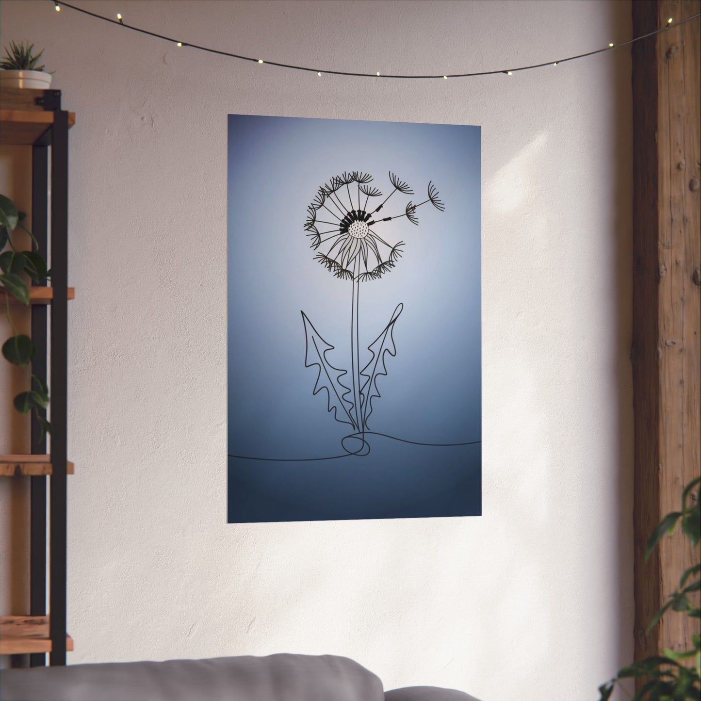 Vertical Poster Dandelion