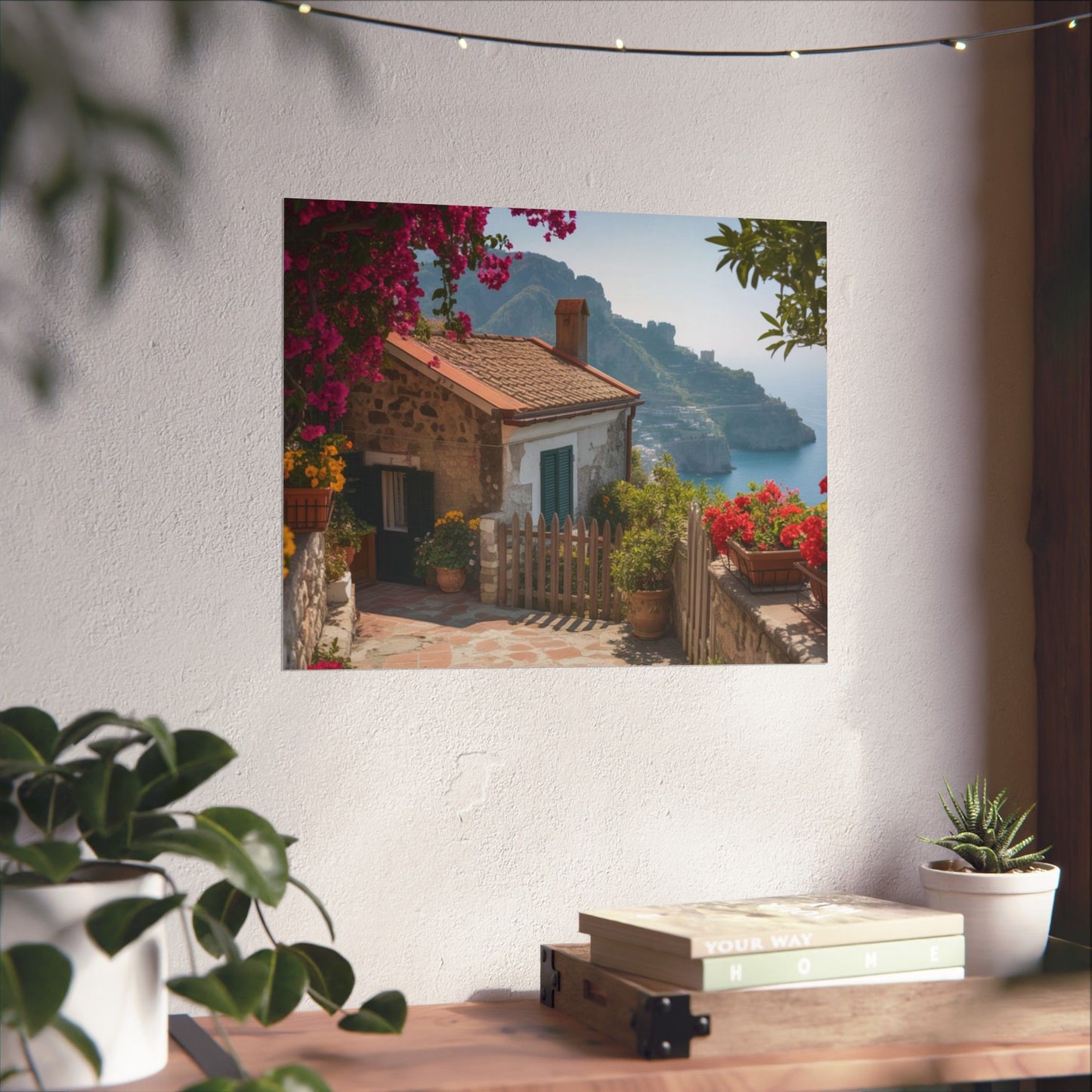 Ocean Amalfi Coast Poster