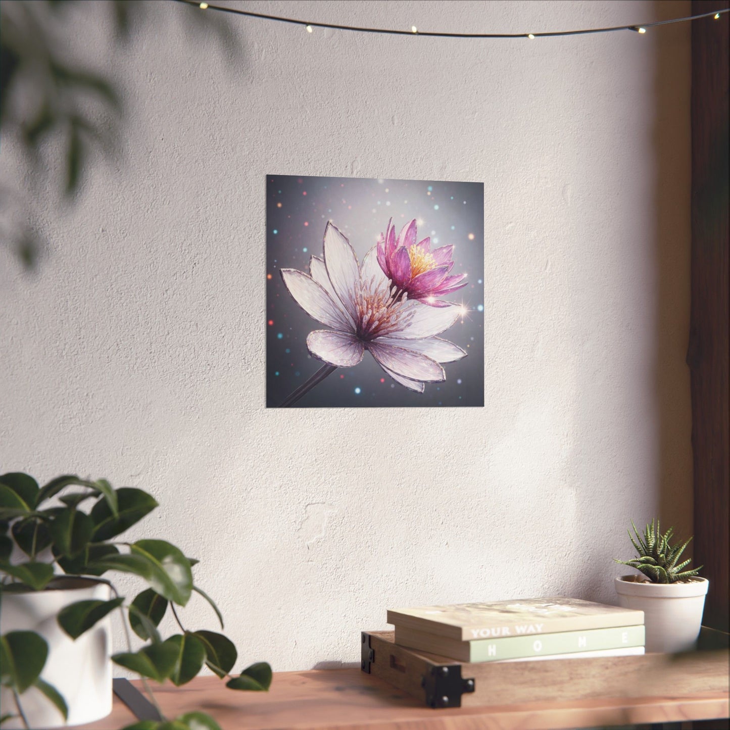 Poster - Ethereal Flowers Design