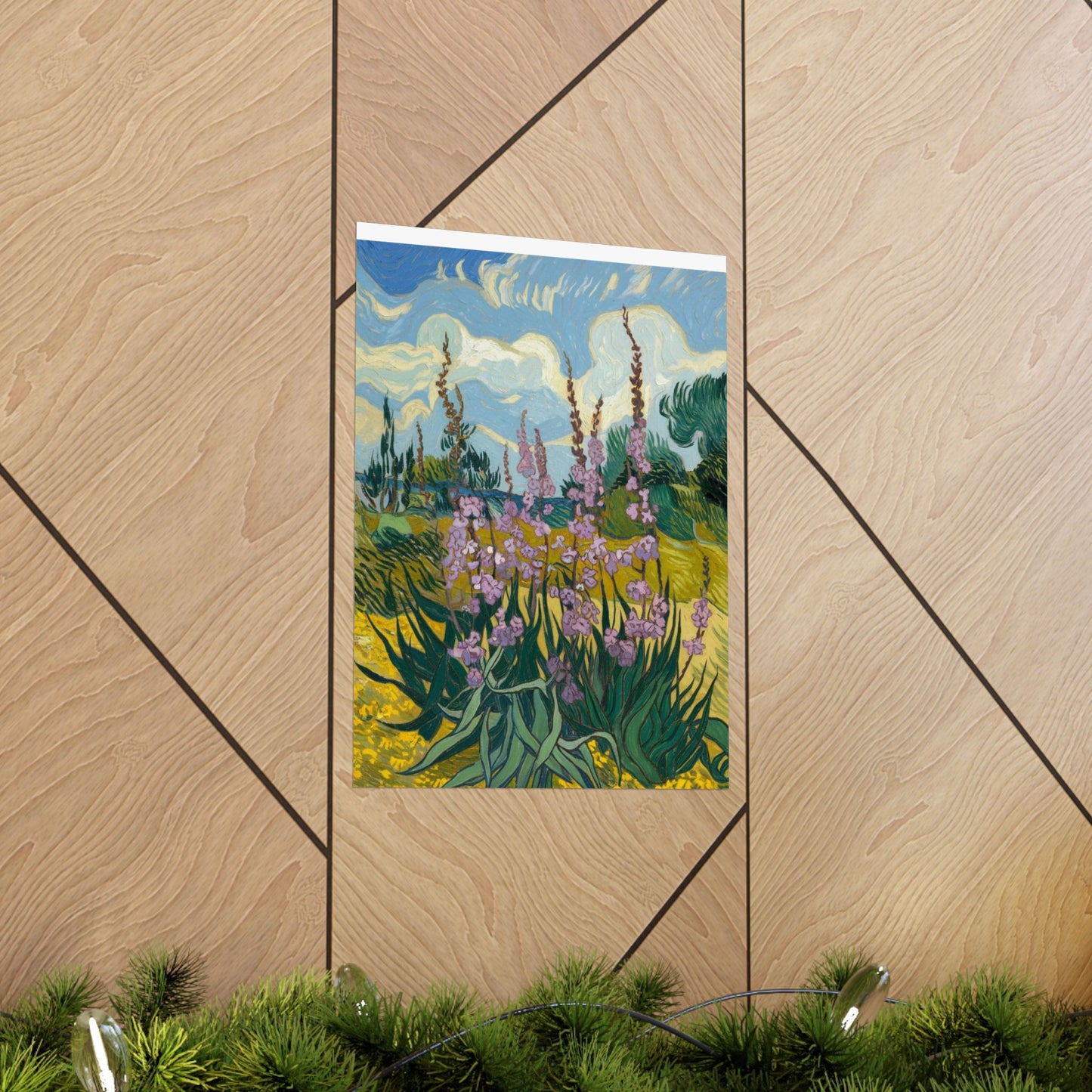 Impression d'art floral, décoration murale botanique, décoration d'intérieur élégante, inspiration nature, cadeau pour elle, décoration pour amateurs d'art, impressionnisme