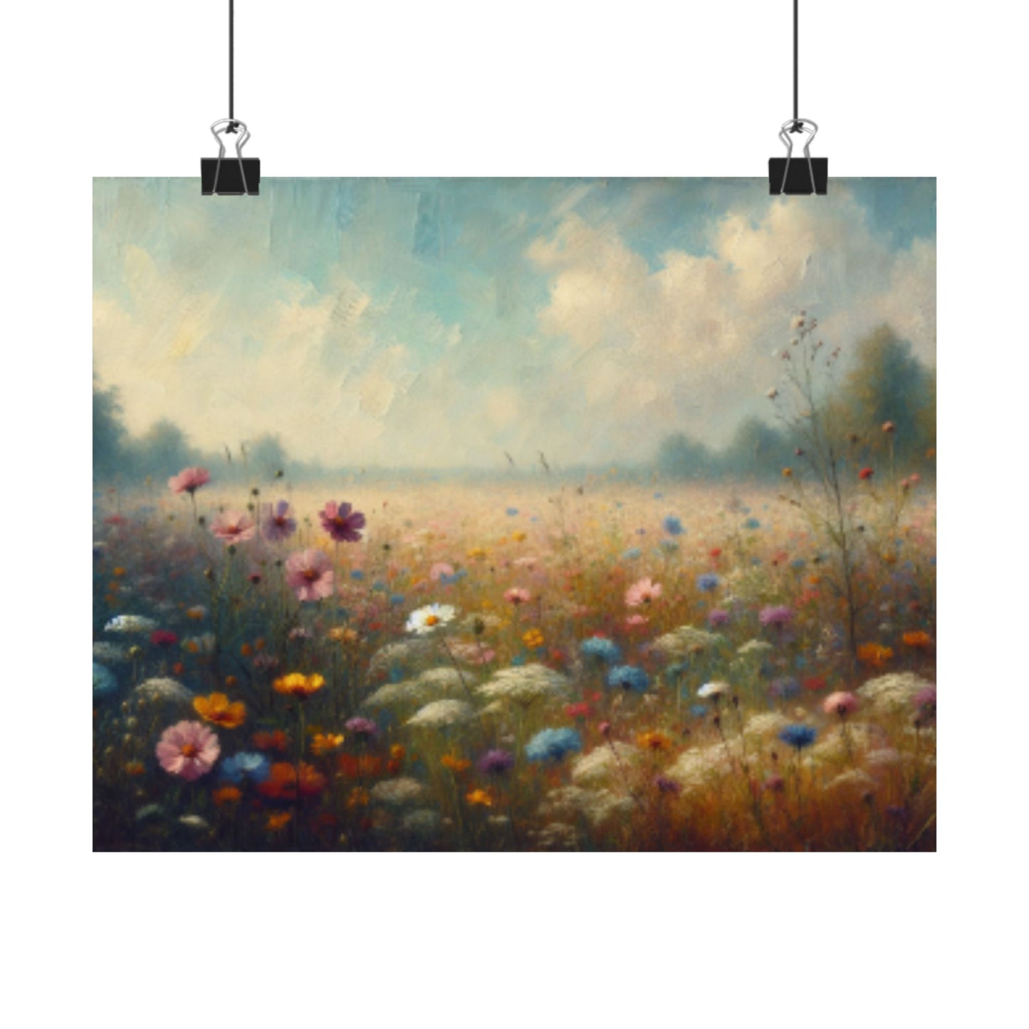 Serene Floral Matte Posters, Wall Art Decor, Nature Prints, Home Aesthetic, Gift for Her, Boho Decoration