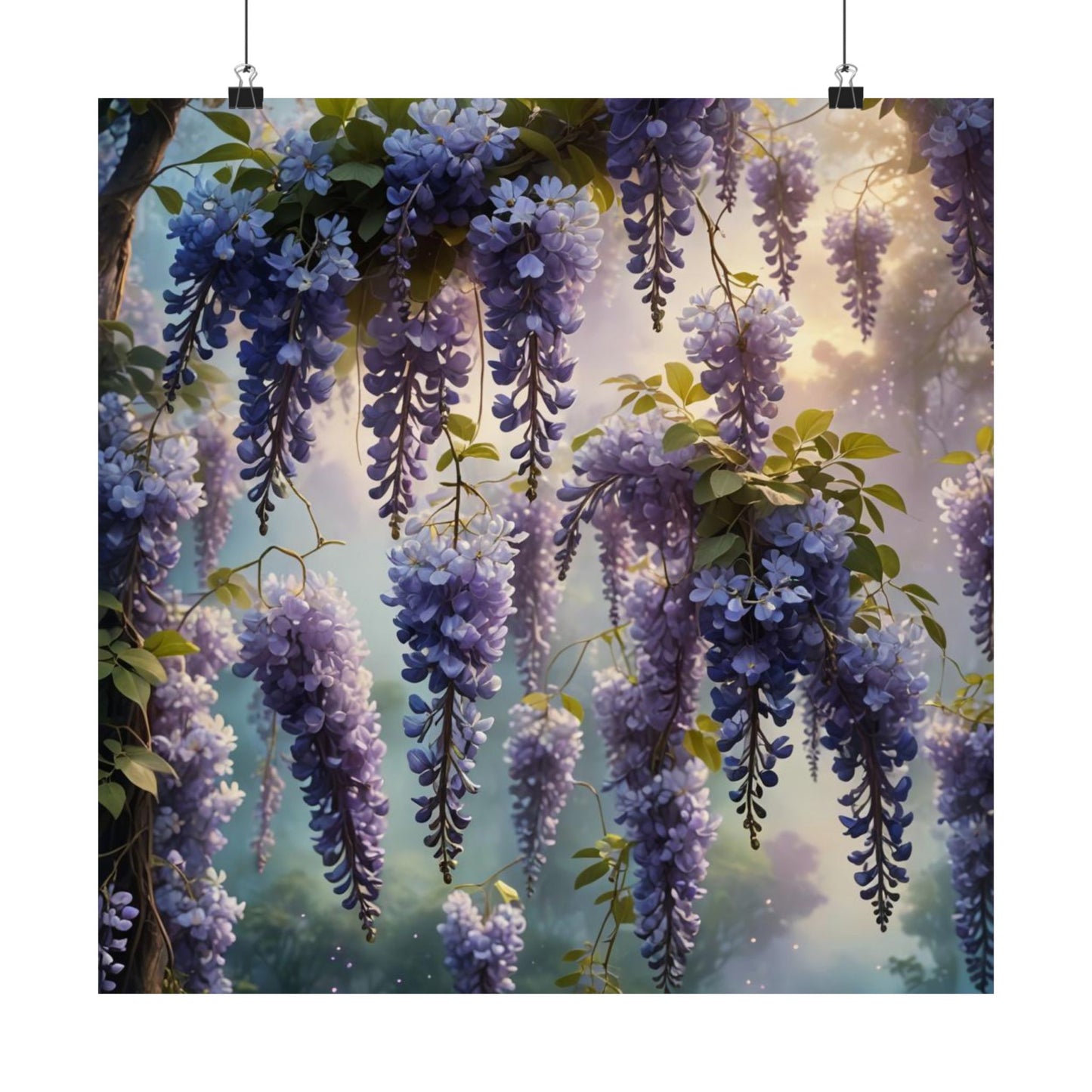 Digital download Botanical Posters Wisteria
