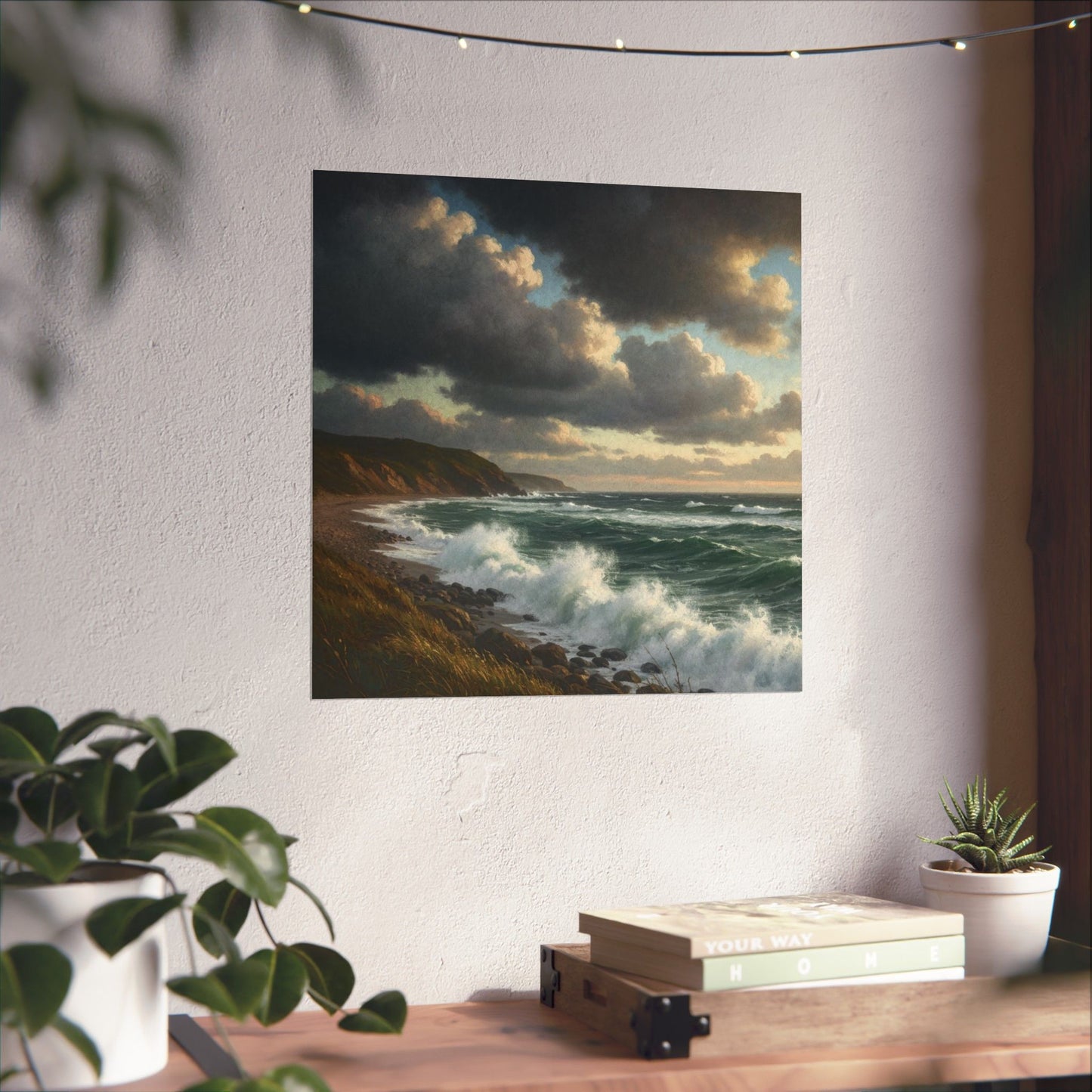 Ocean Waves Poster