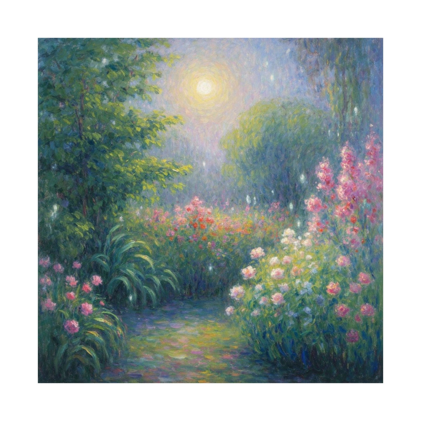 Digital download Impressionism Wildflowers Poster