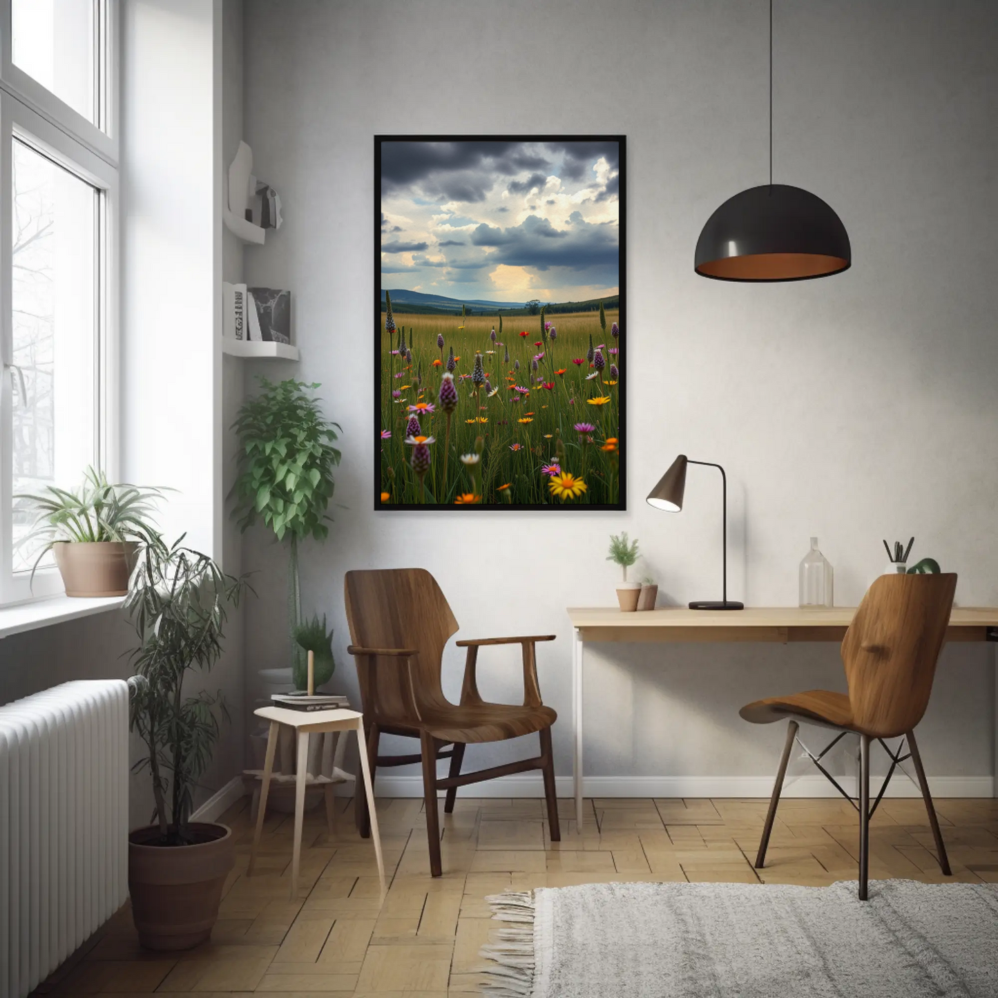 Posters - Nature-Inspired Matte Floral Wall Art and Home Decor Gift