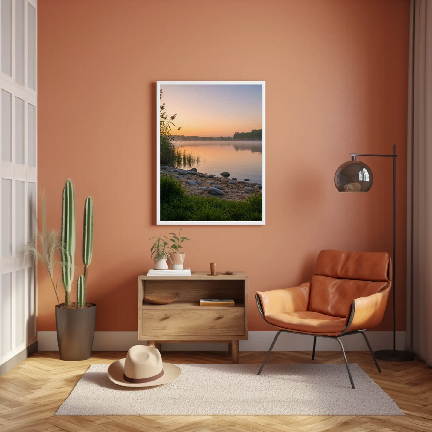Décoration murale nature sereine, affiches verticales mates pour la décoration intérieure, photographie de paysage, cadeau pour les amoureux de la nature, impressions d'art relaxantes