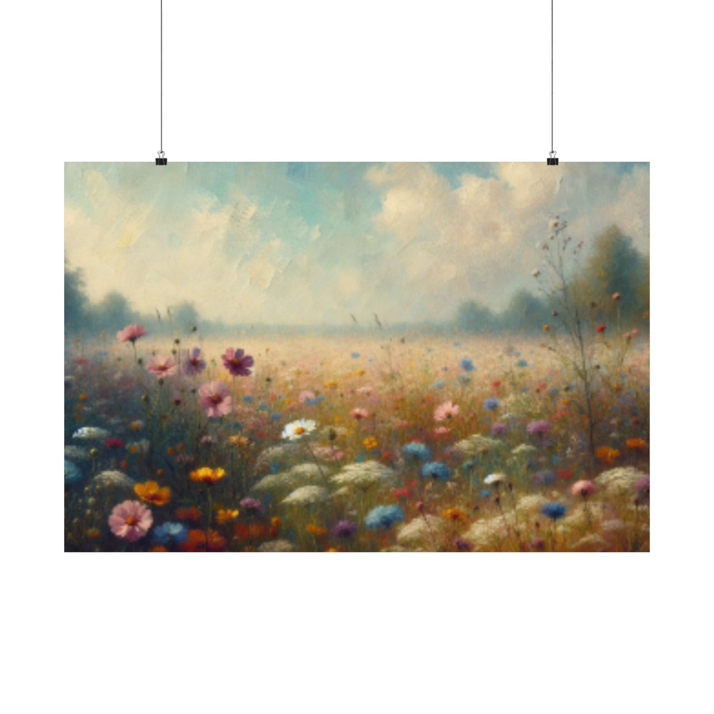 Serene Floral Matte Posters, Wall Art Decor, Nature Prints, Home Aesthetic, Gift for Her, Boho Decoration