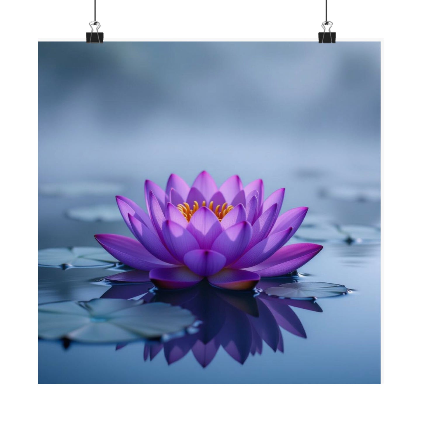 Póster Naturaleza Tranquila - Decoración floral para el hogar, arte mural, inspiración para la meditación, regalo para amantes de la naturaleza, decoración de oficina