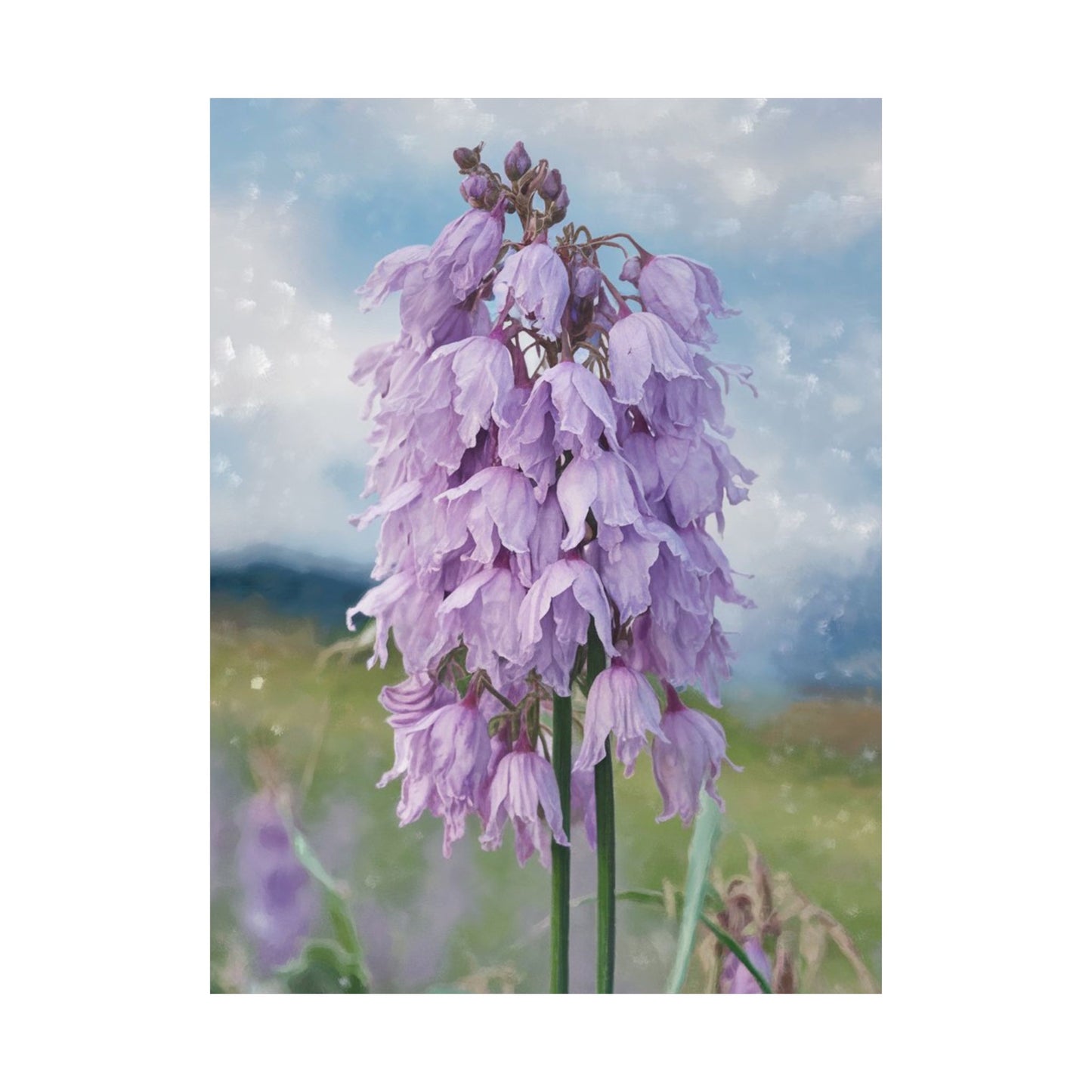 Láminas florales para pared, pósteres verticales mate, decoración del hogar, decoración floral, póster de naturaleza, regalo para amantes de la jardinería, arte para cada estación.