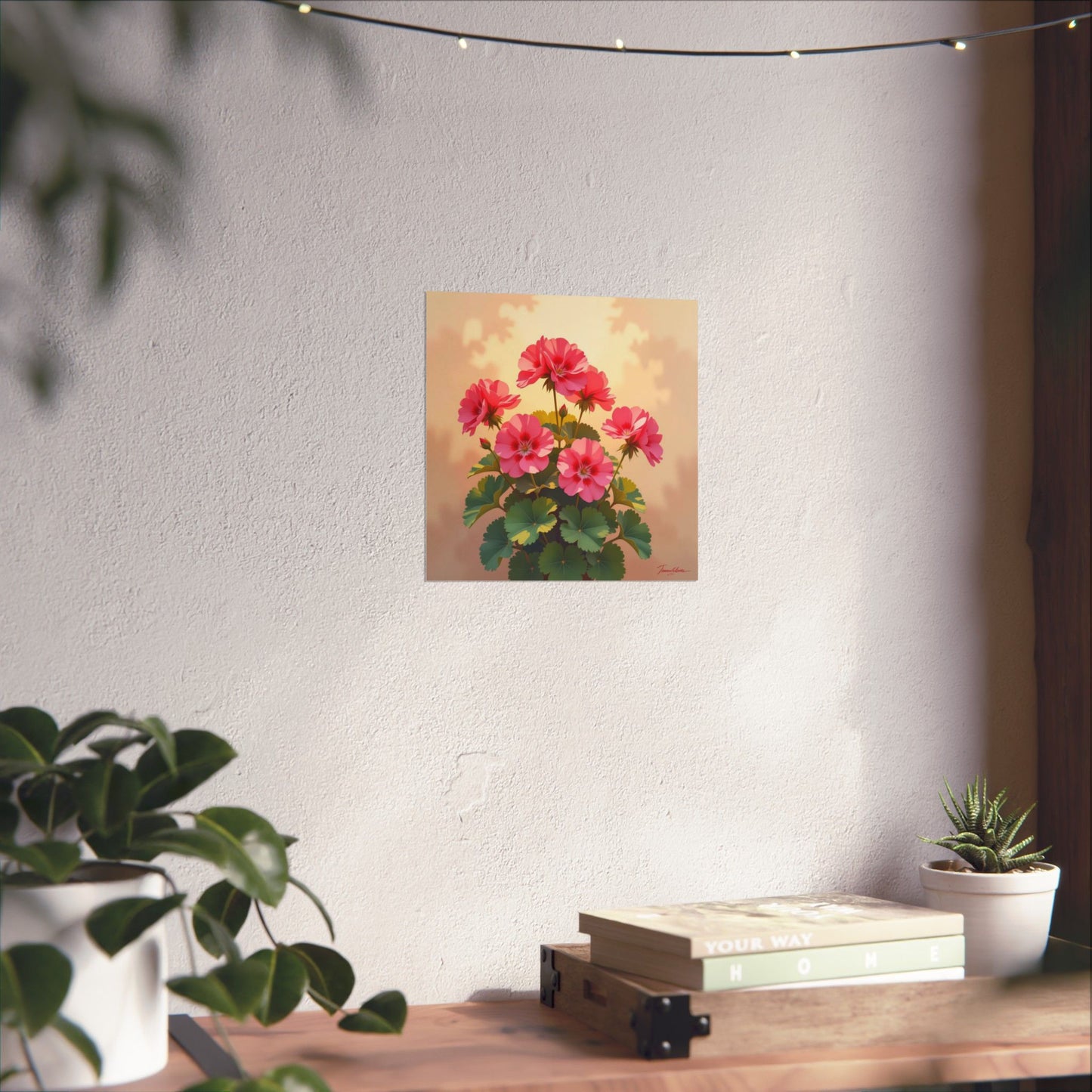 Digital download Poster - Geraniums