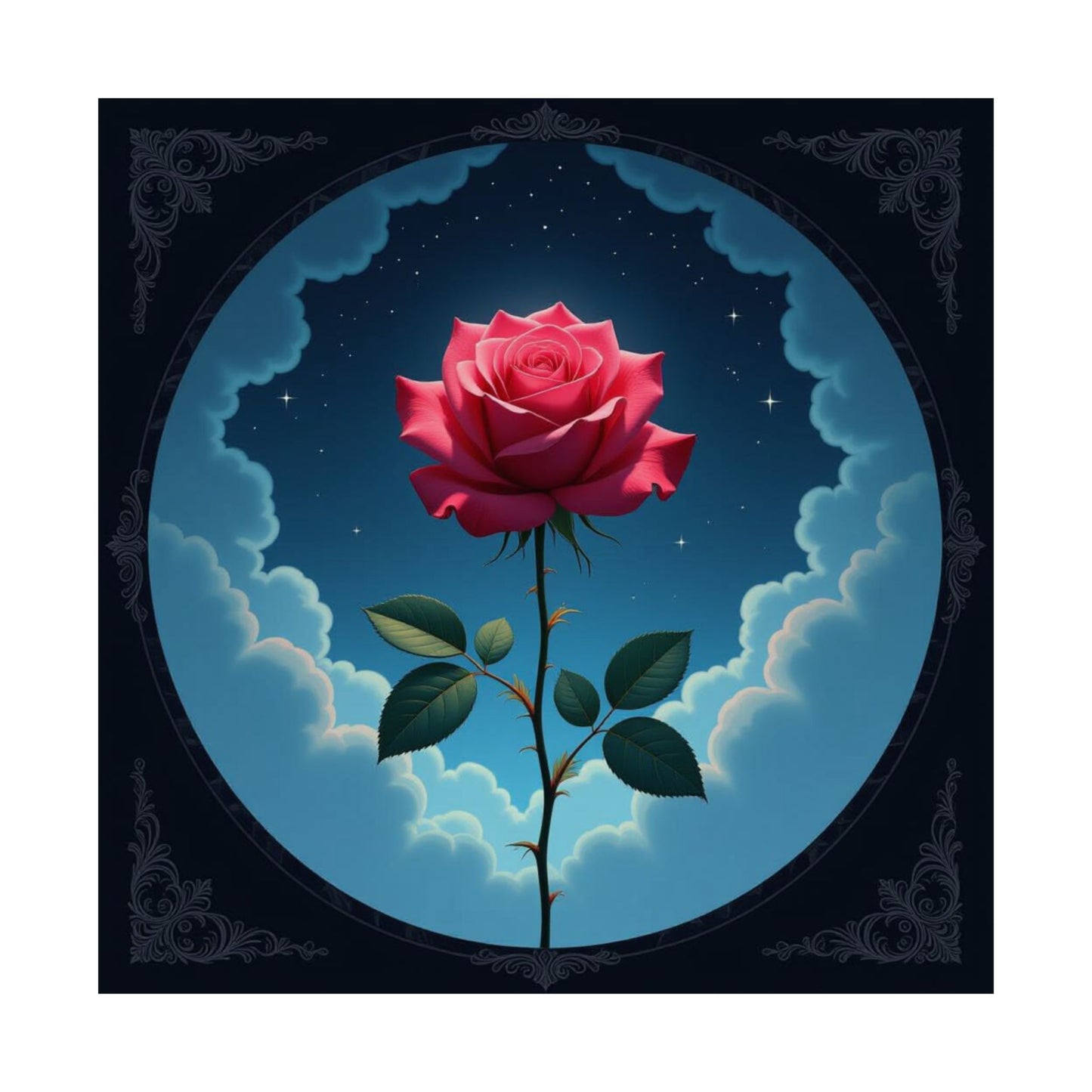 Rose Art Poster Print - Poster