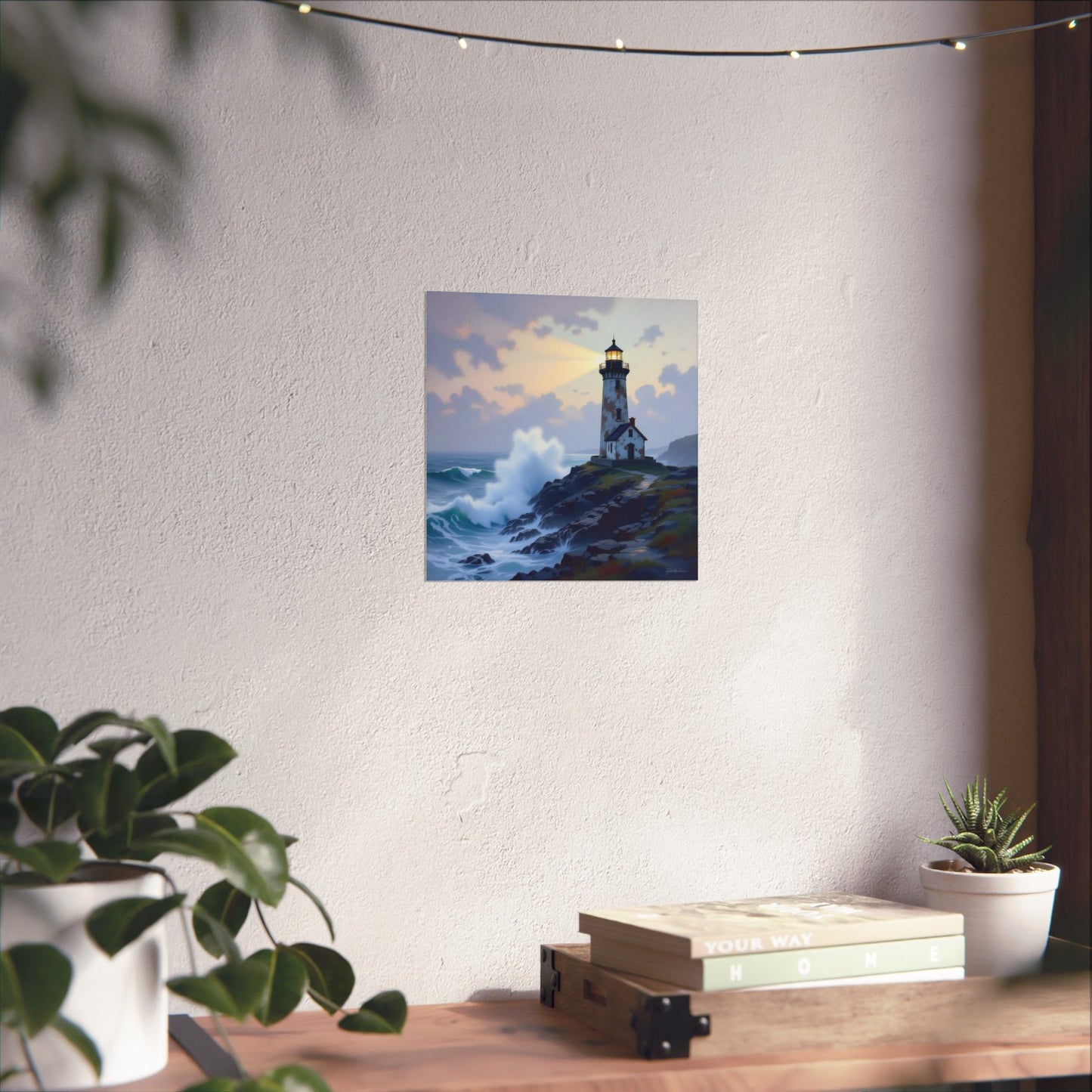 Digital download Coastal Lighthouse Poster