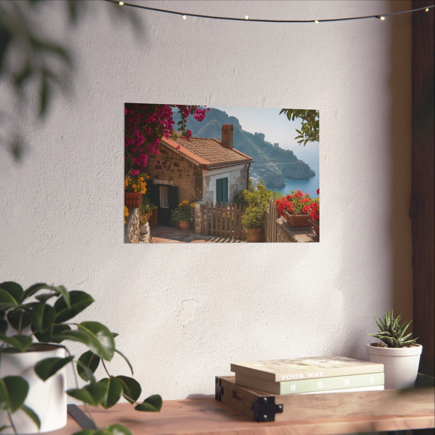 Ocean Amalfi Coast Poster