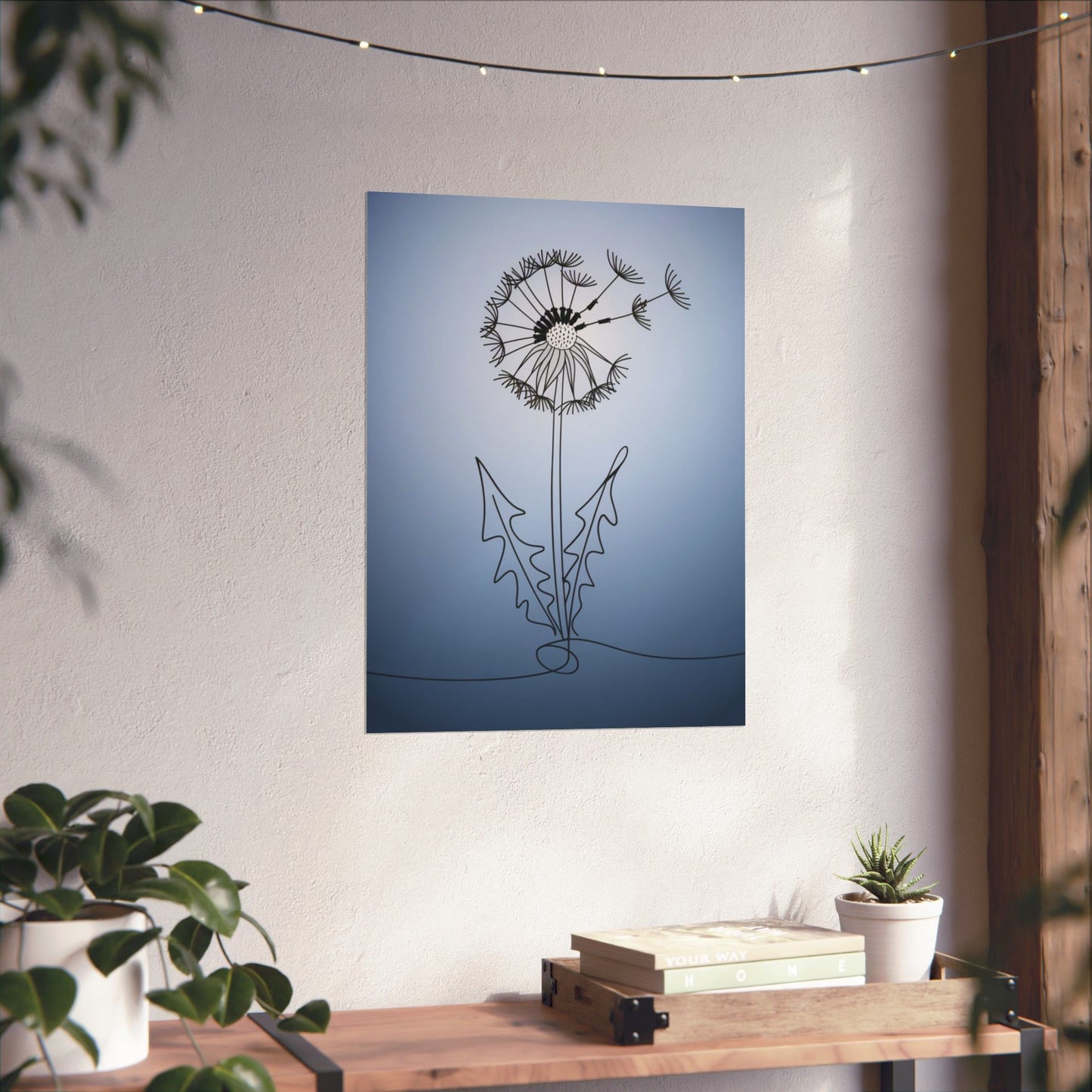 Vertical Poster Dandelion