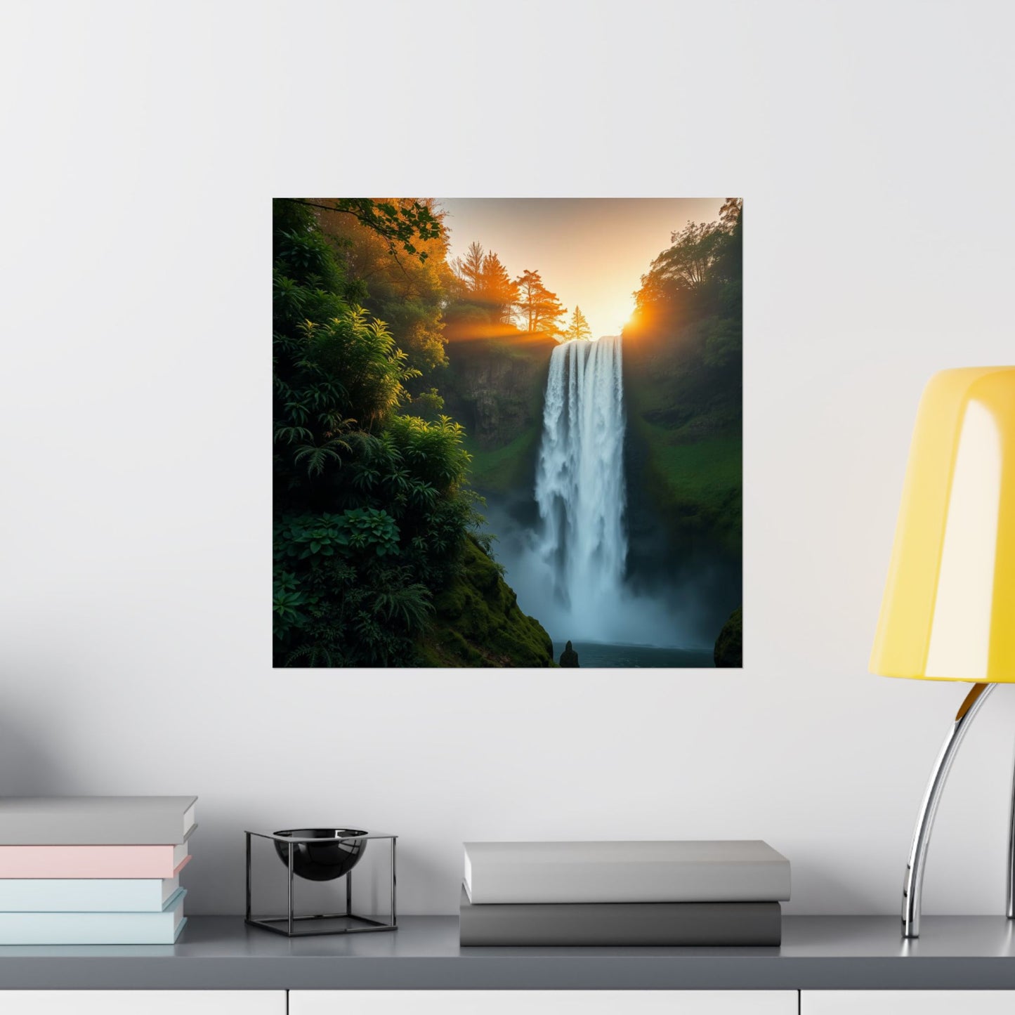 Pósteres mate inspirados en la naturaleza | Arte mural escénico para decoración del hogar, regalo para amantes de la naturaleza, decoración rústica