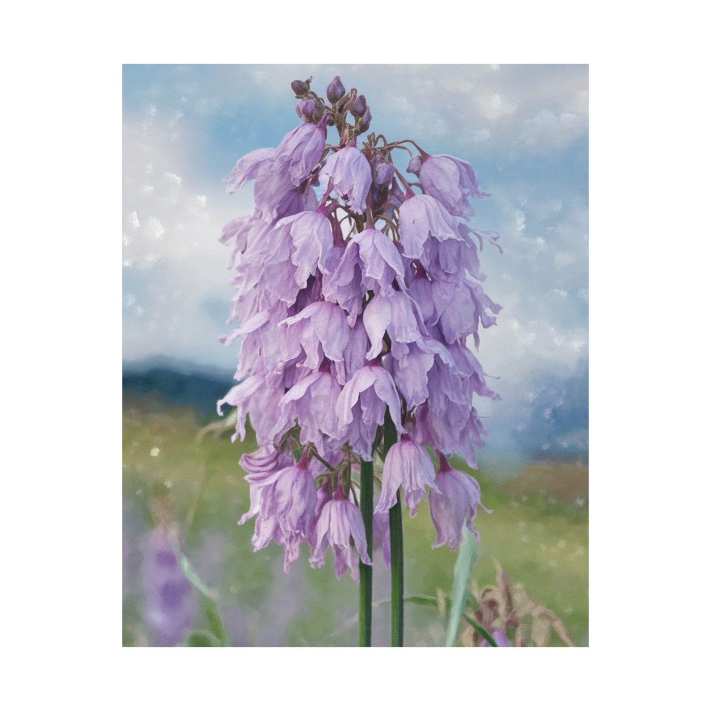 Láminas florales para pared, pósteres verticales mate, decoración del hogar, decoración floral, póster de naturaleza, regalo para amantes de la jardinería, arte para cada estación.