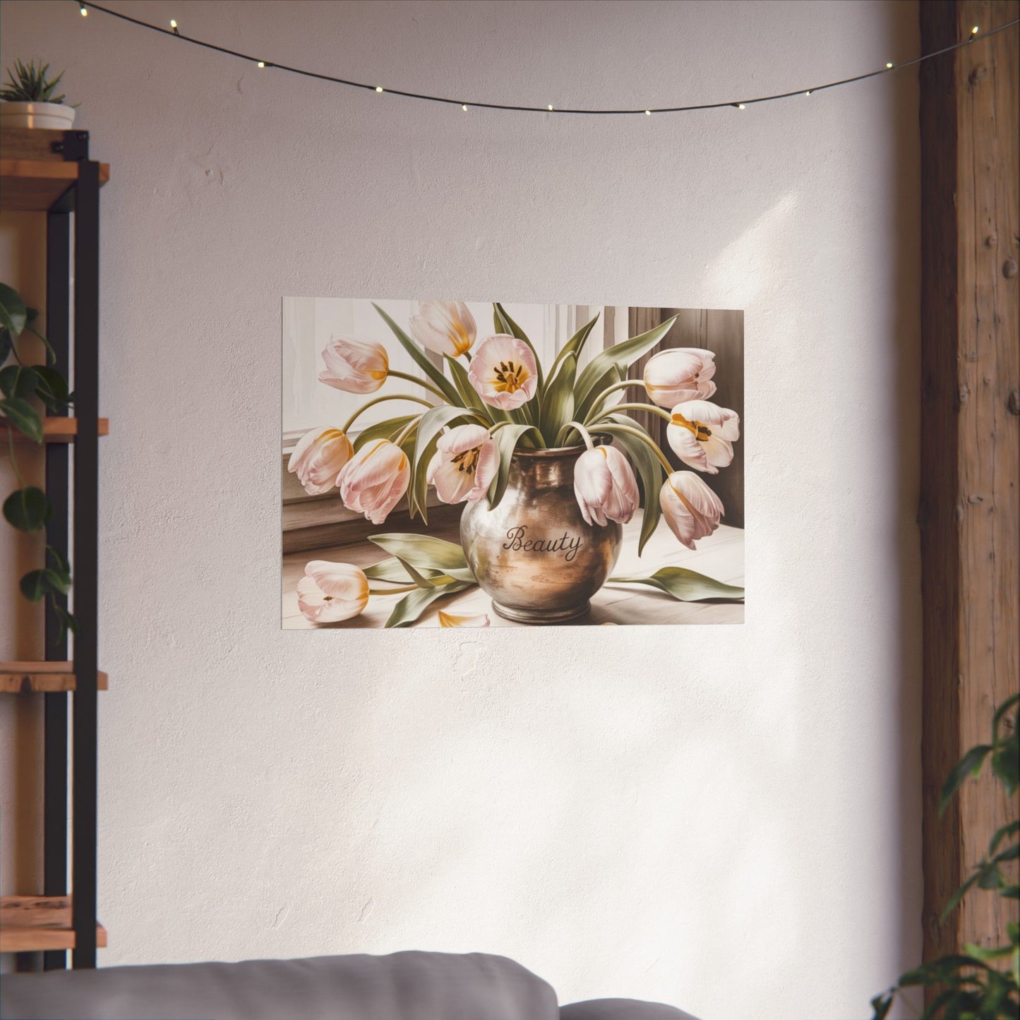 Digital download antique Tulips Poster