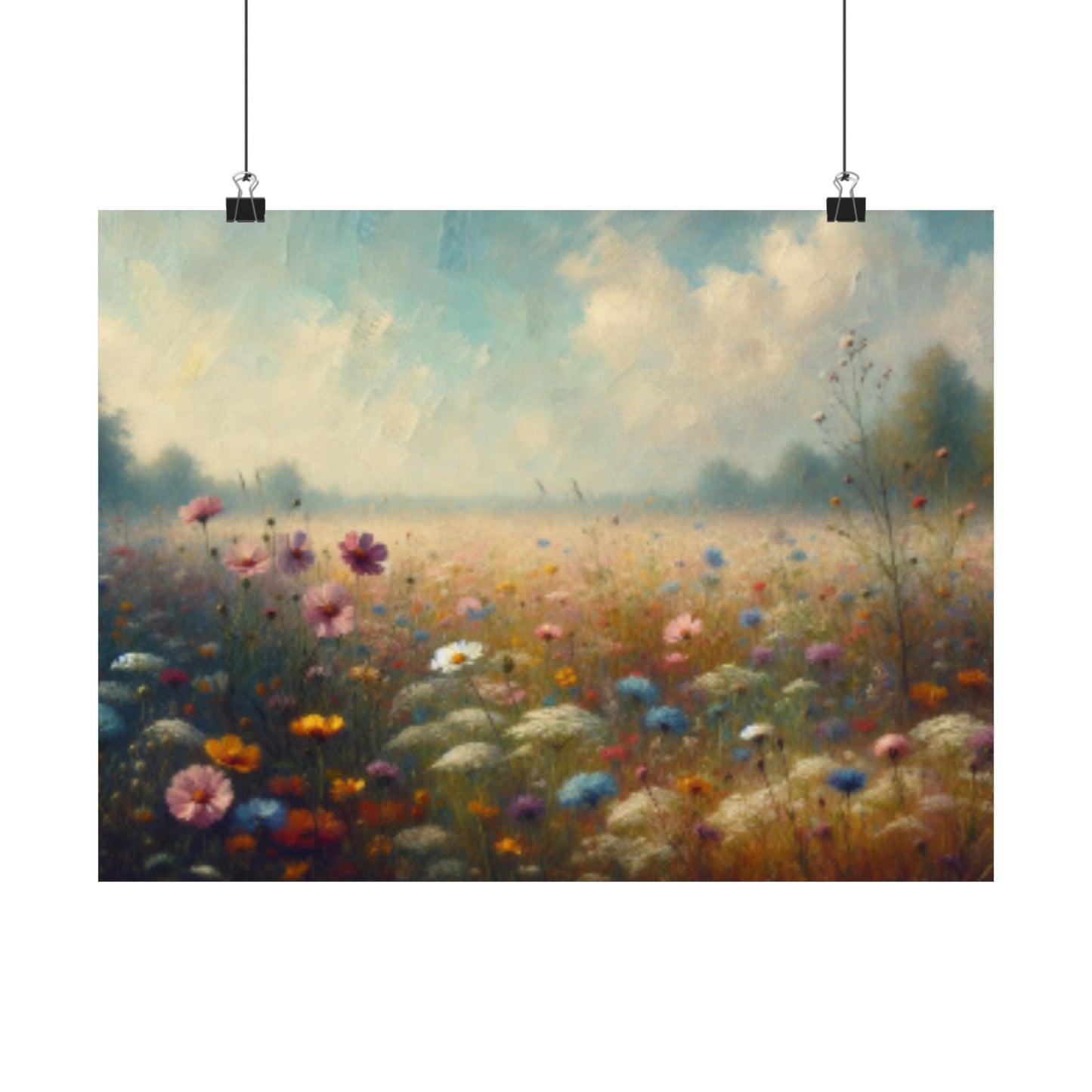 Serene Floral Matte Posters, Wall Art Decor, Nature Prints, Home Aesthetic, Gift for Her, Boho Decoration