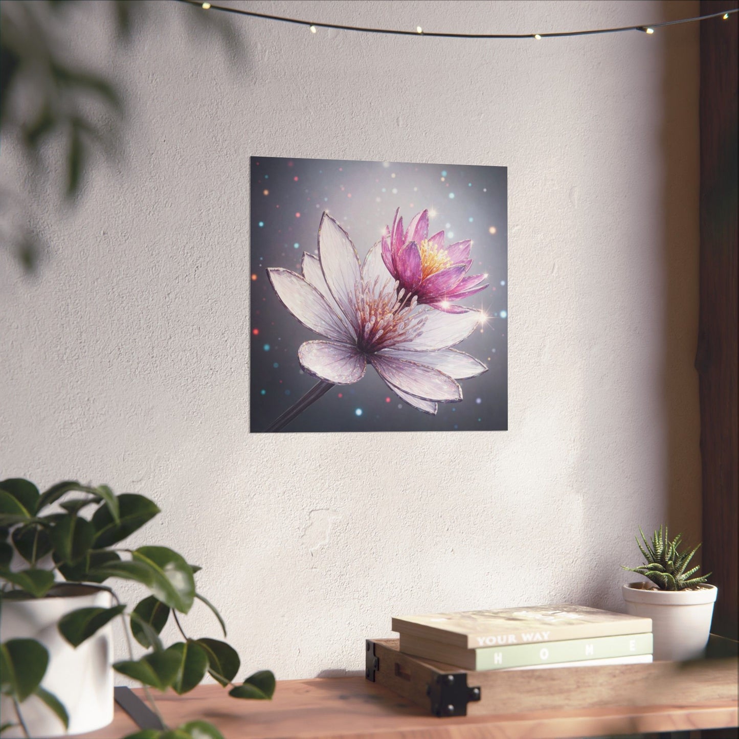 Poster - Ethereal Flowers Design