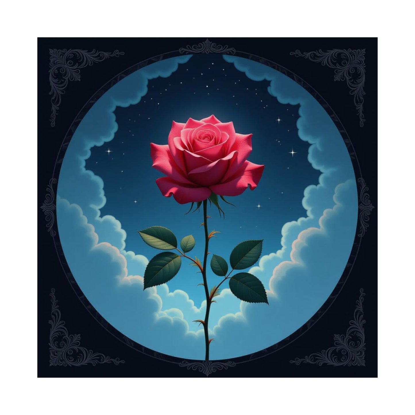 Rose Art Poster Print - Poster