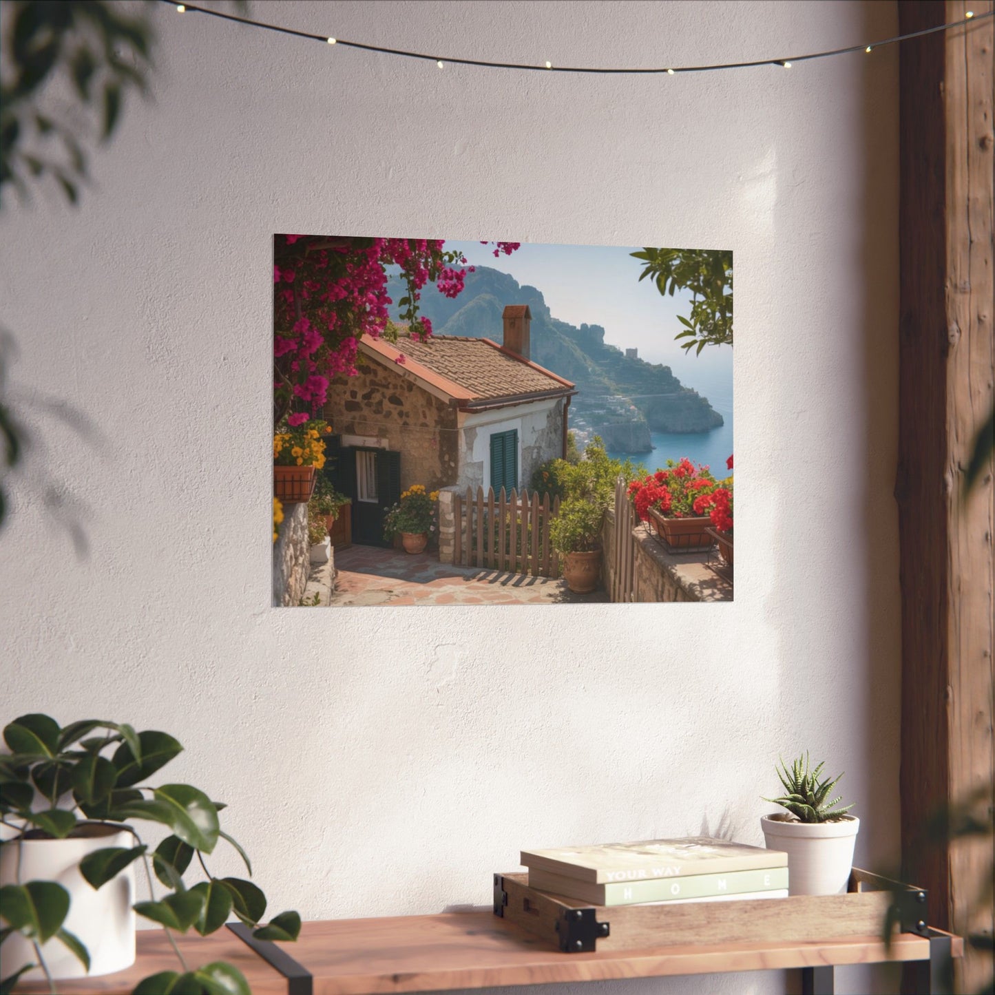 Ocean Amalfi Coast Poster