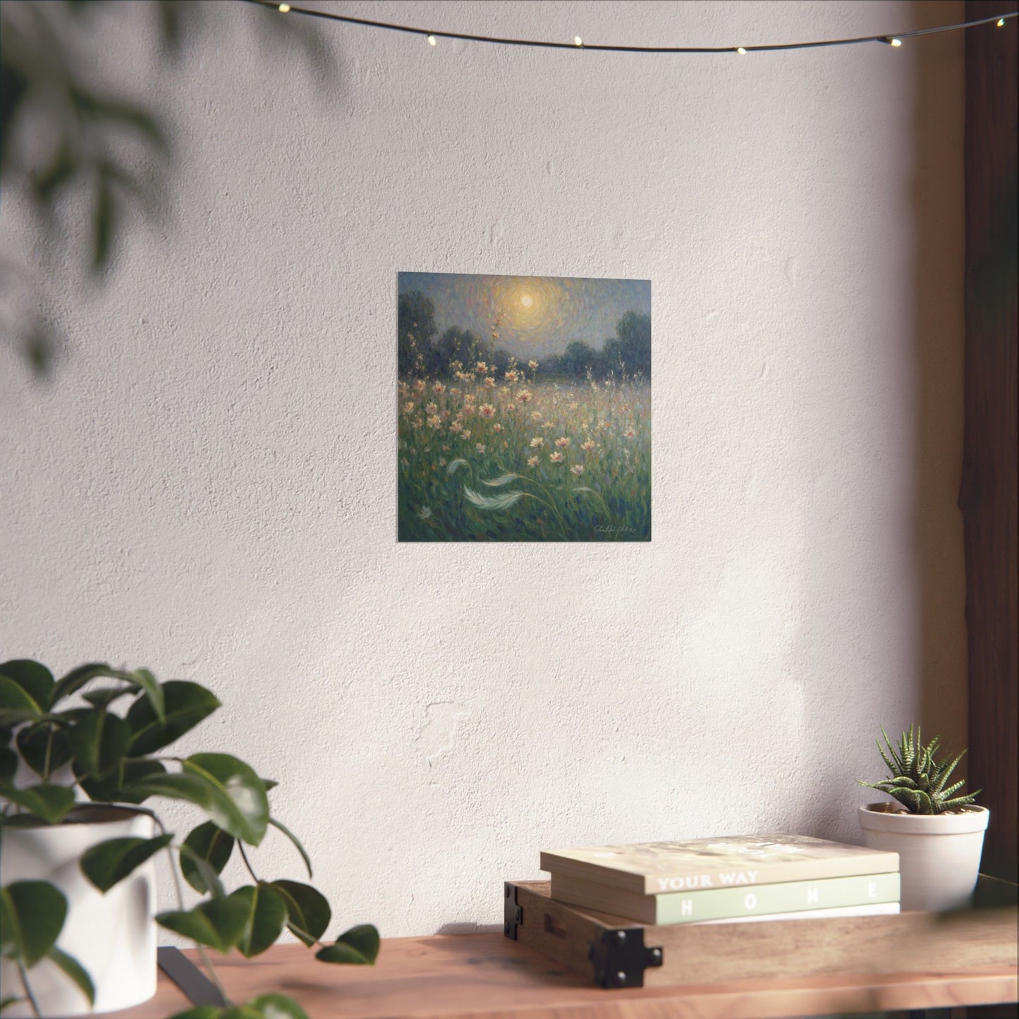 Digital download Impressionism Wildflowers Poster
