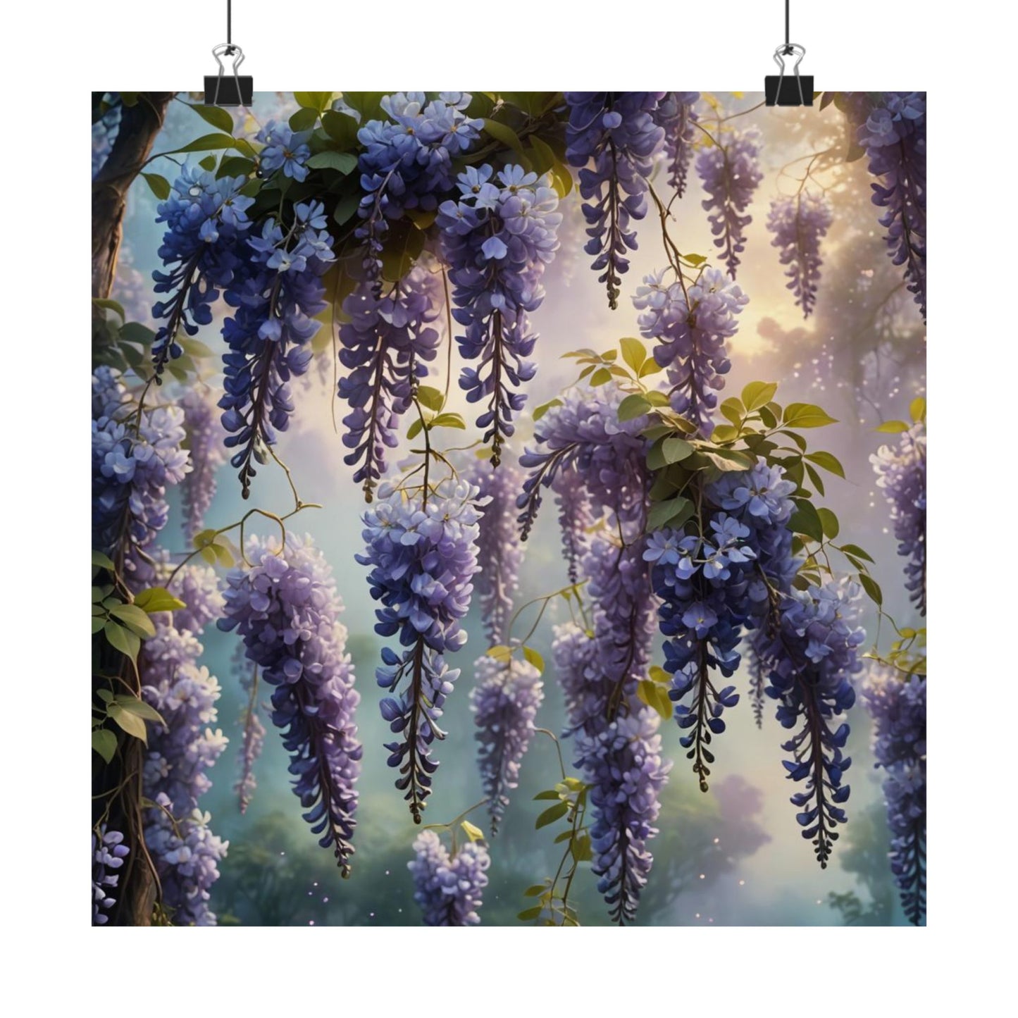Digital download Botanical Posters Wisteria