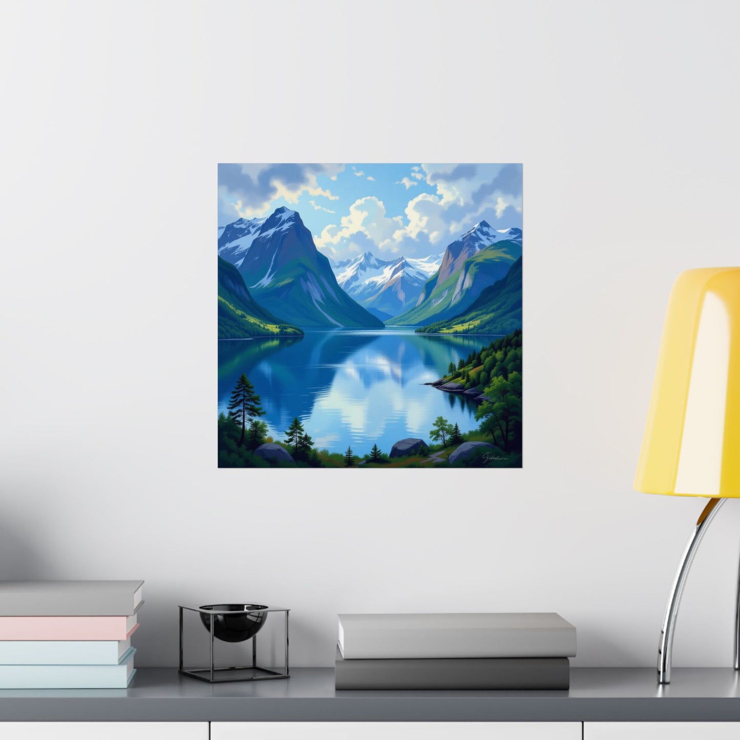 Posters - Landscape Norwegian Fjords