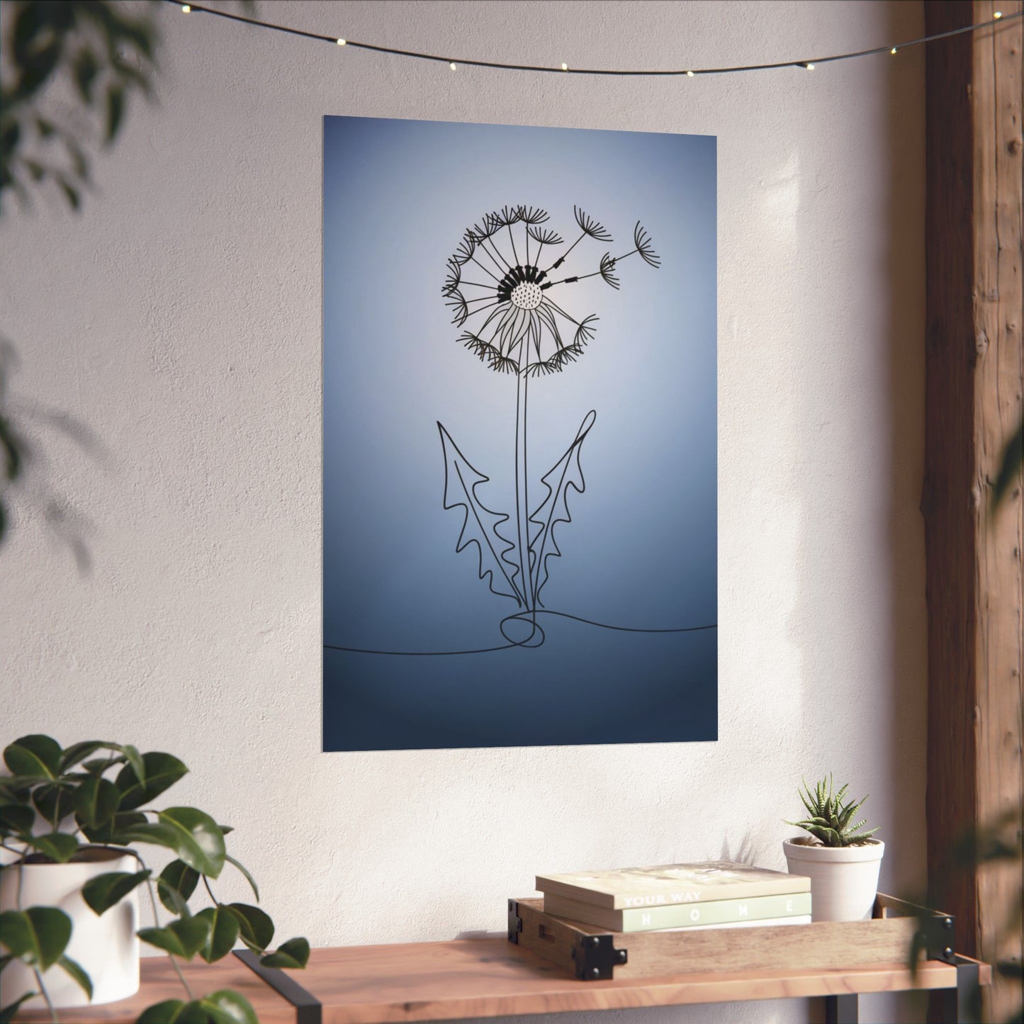 Vertical Poster Dandelion
