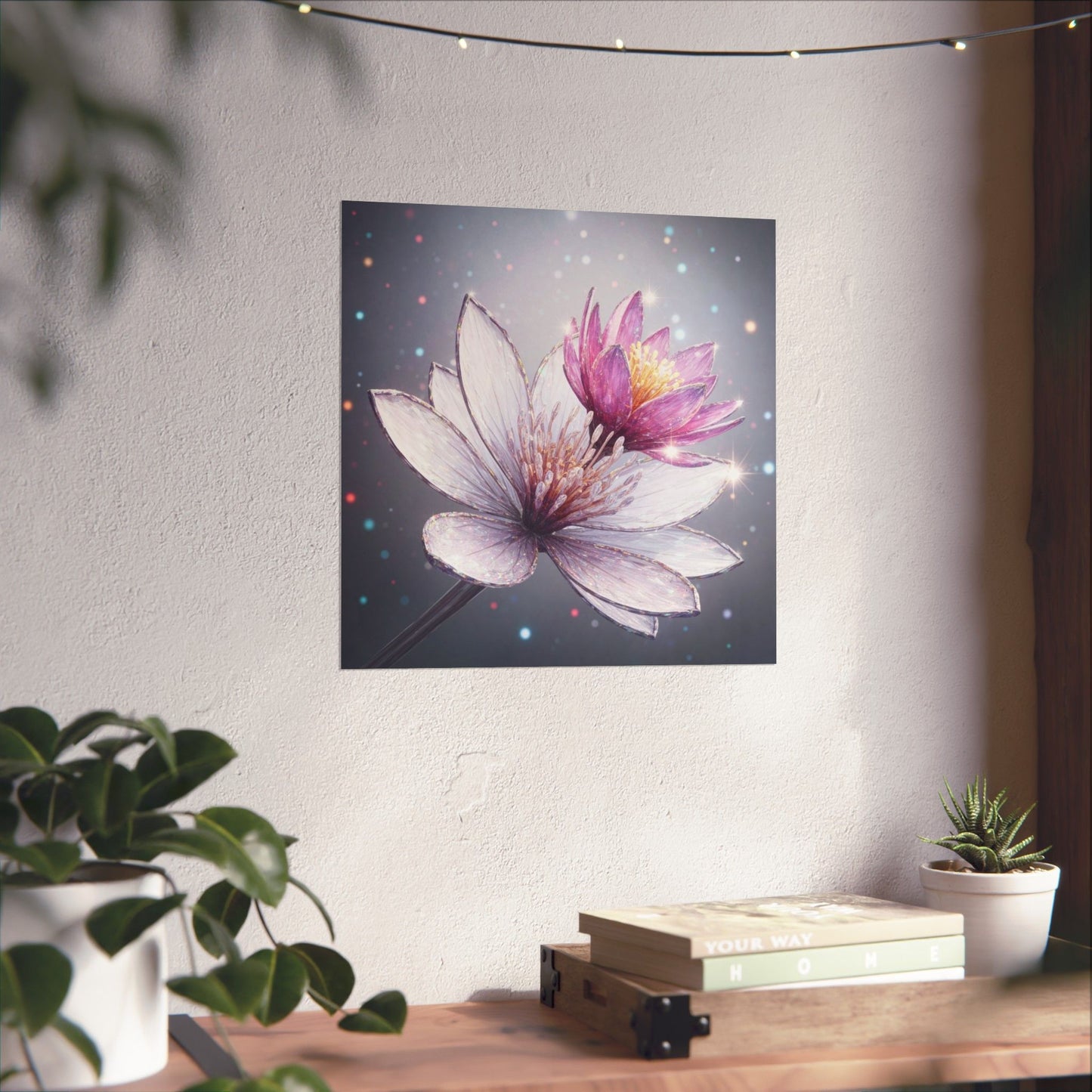 Poster - Ethereal Flowers Design