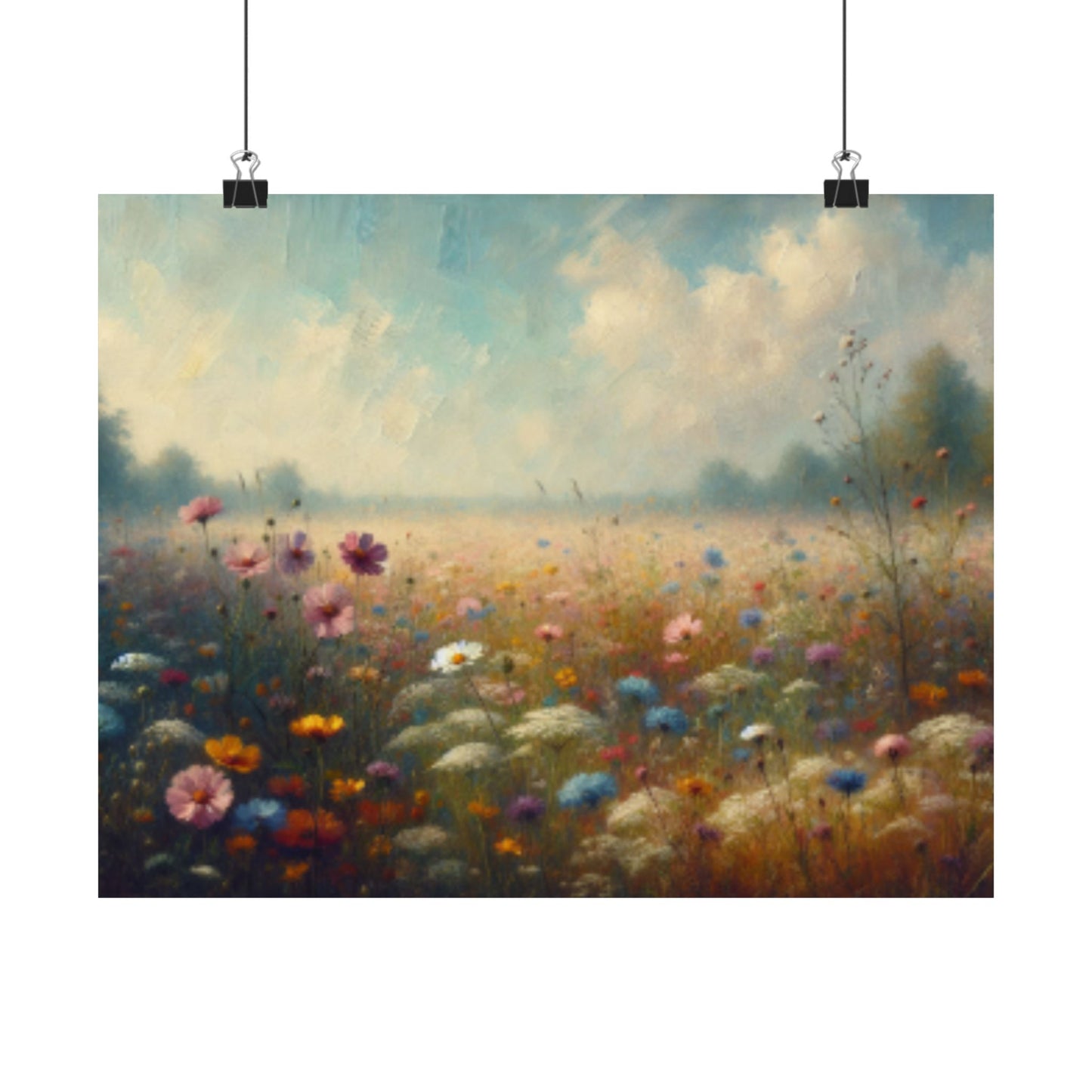 Serene Floral Matte Posters, Wall Art Decor, Nature Prints, Home Aesthetic, Gift for Her, Boho Decoration
